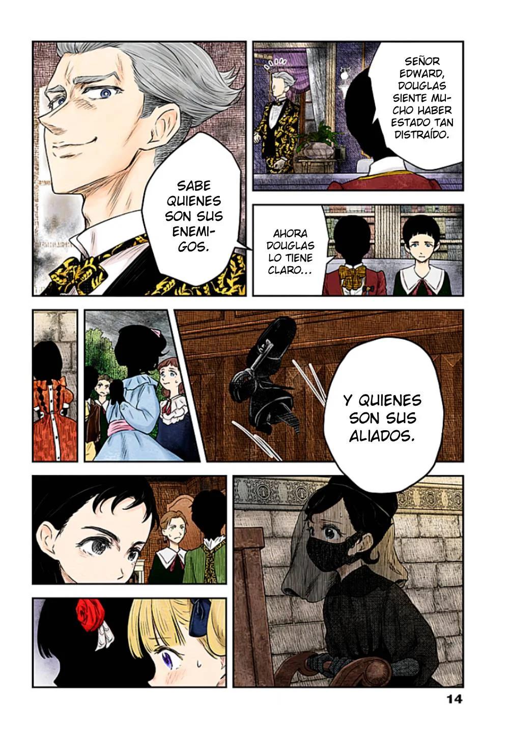 Shadows House (Official Colored) Capítulo 188 - página 14
