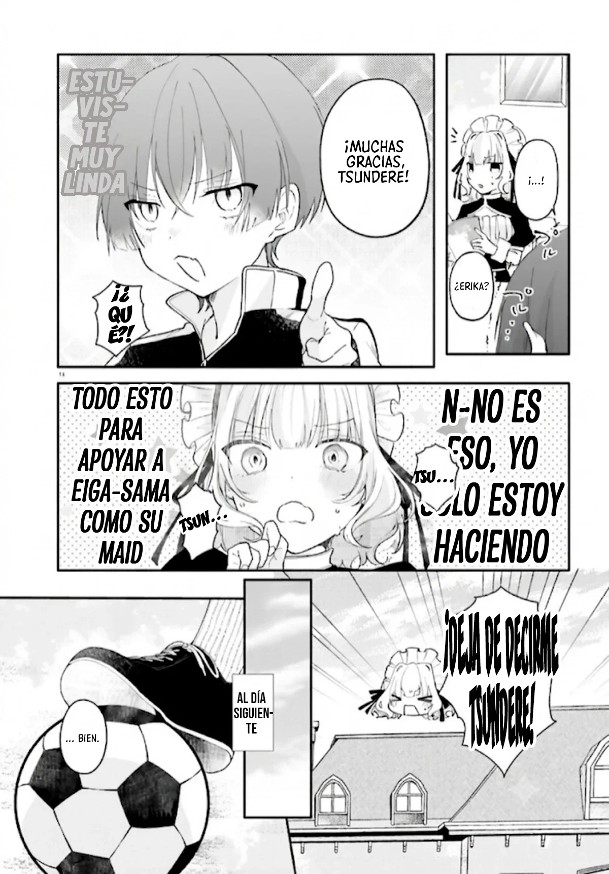 Mi Maid se parece a la chica de mi clase que me gusta Capítulo 4 - página 15