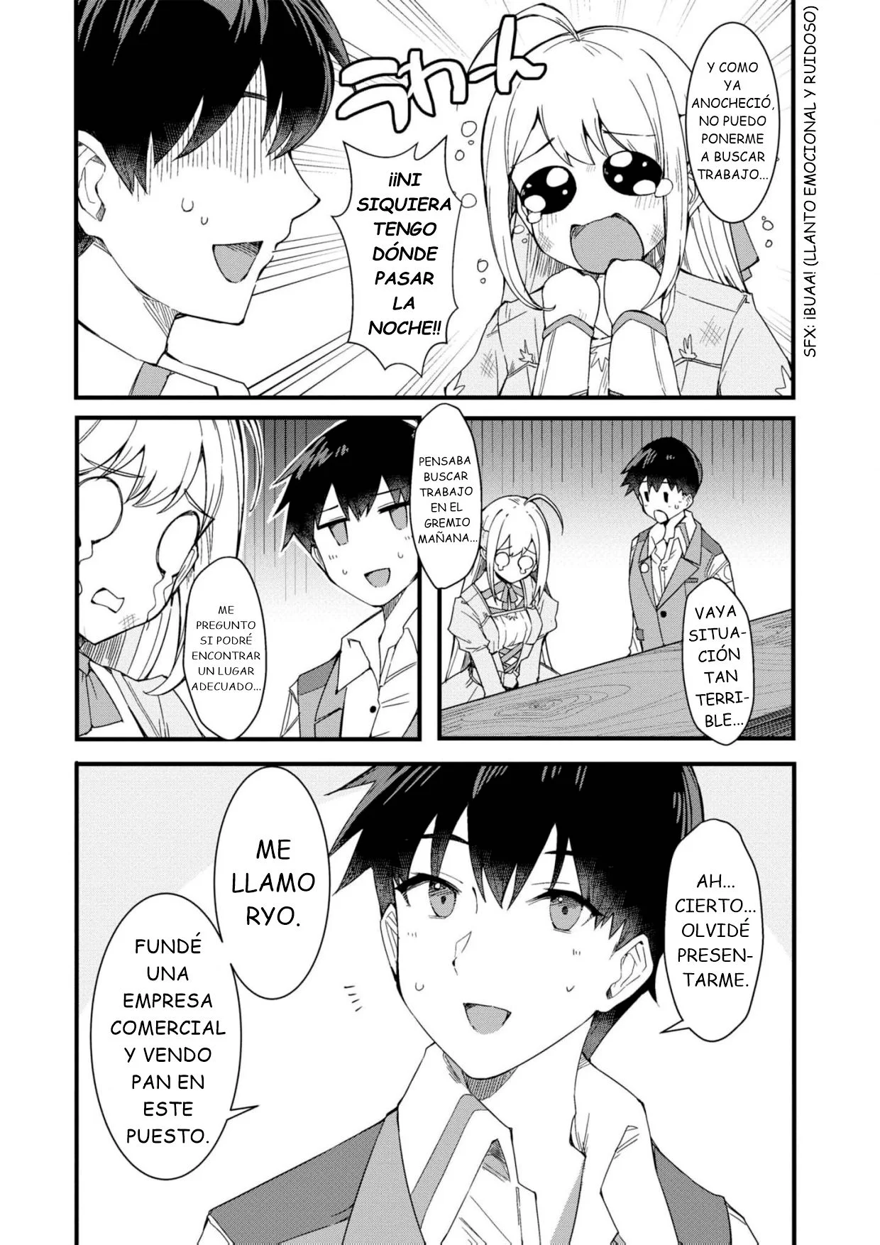 Shokuryou Seisei Skill wo Te ni Ireta node, Isekai de Shoukai wo Tachi Ageyou to Omoimasu Capítulo 3 - página 6