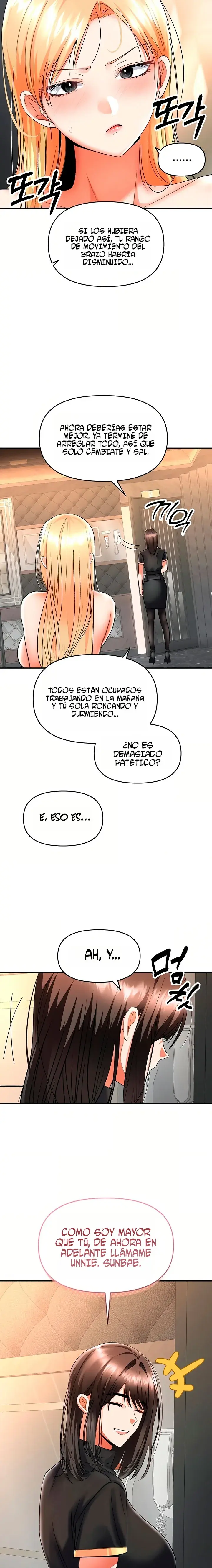 Soy el Unico Hombre en la Tienda de Masajes Capítulo 11 - página 10