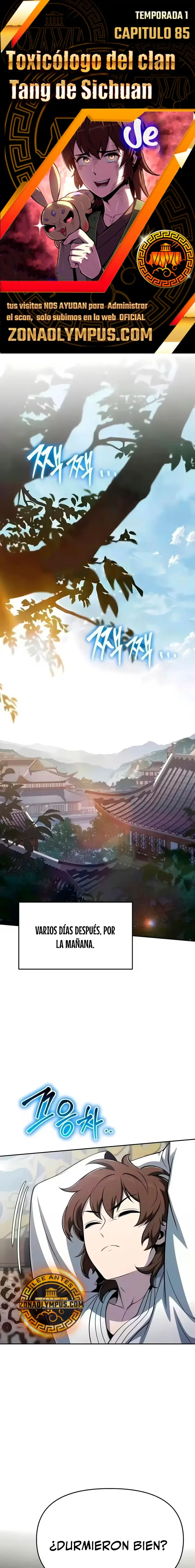 Toxicologo del Clan Tang de Sichuan Capítulo 85 - página 1