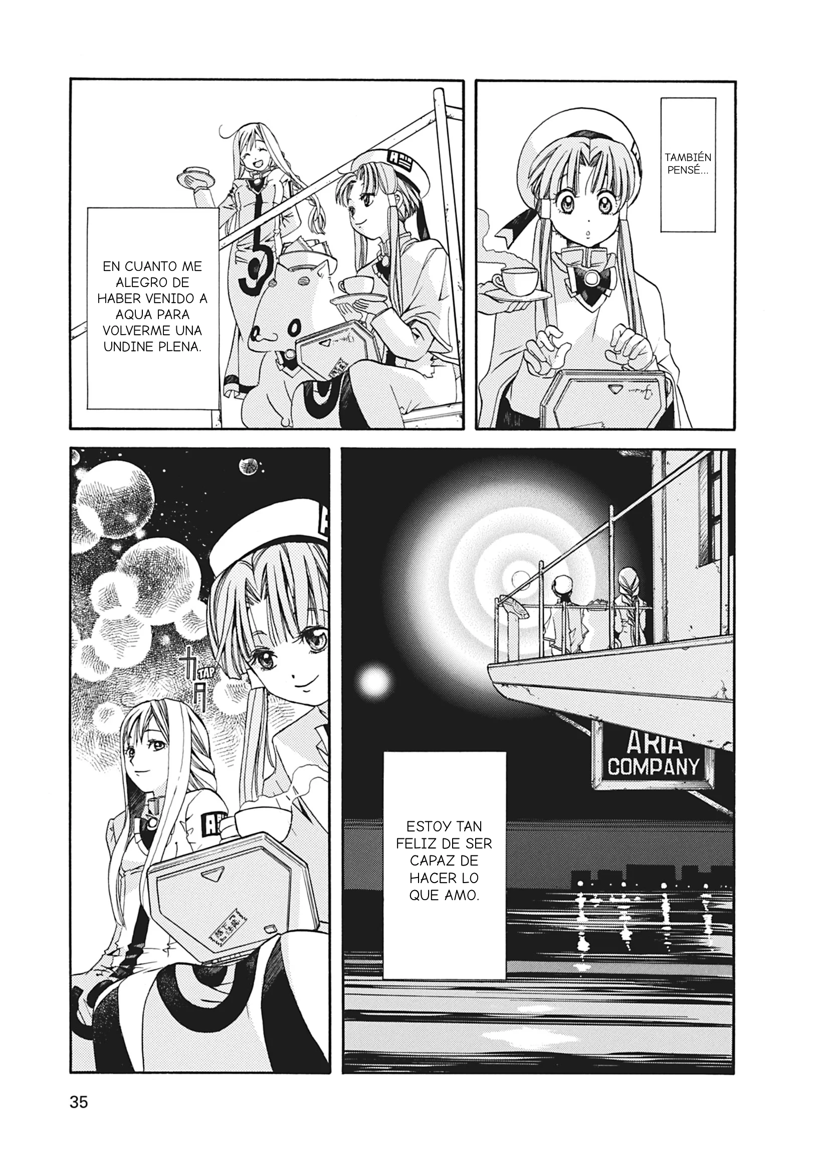 ARIA The MASTERPIECE Capítulo 10 - página 37