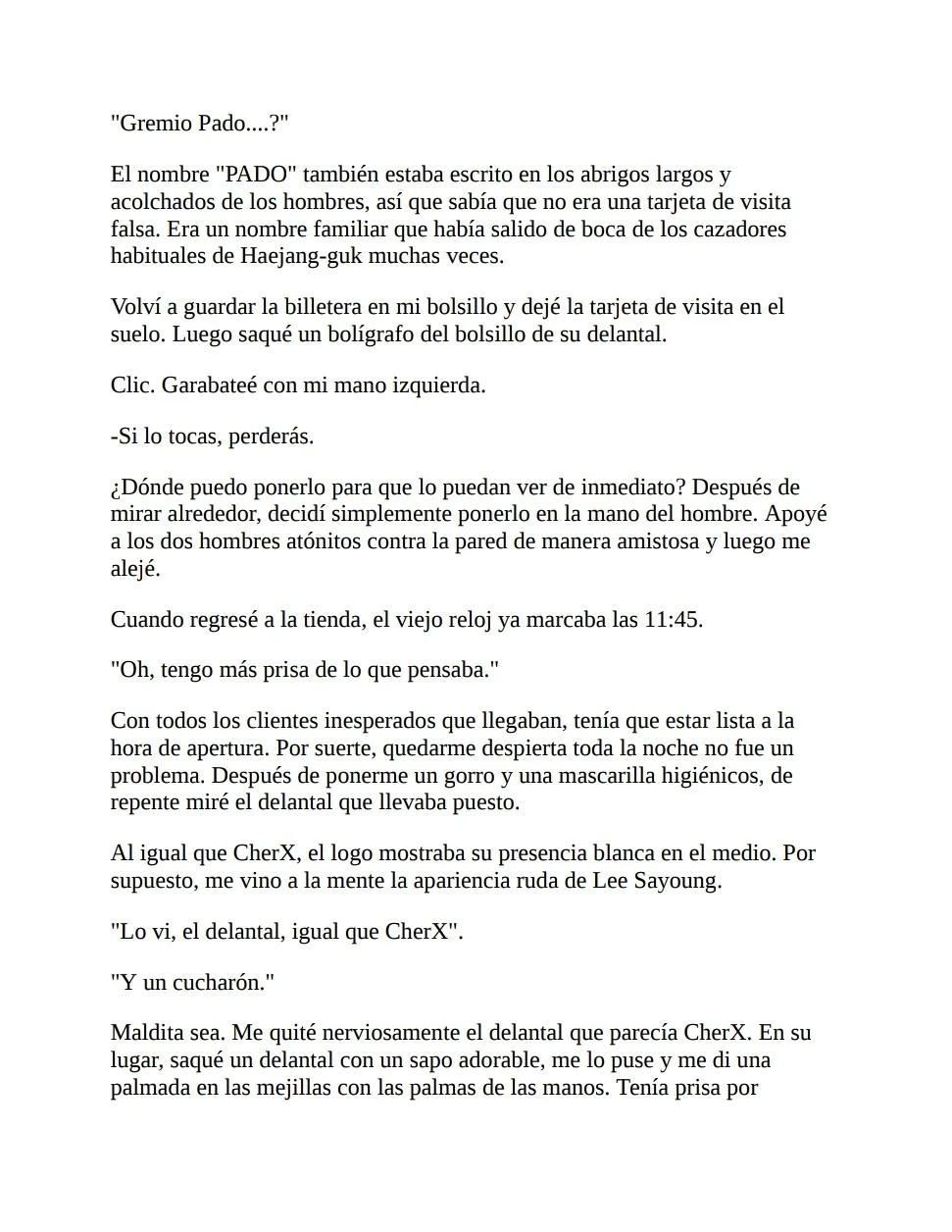 El cazador quiere vivir tranquilamente Capítulo 9 - página 5