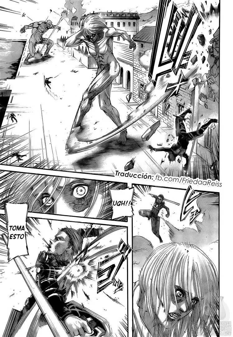 Shingeki no Kyojin Capítulo 129 - página 10