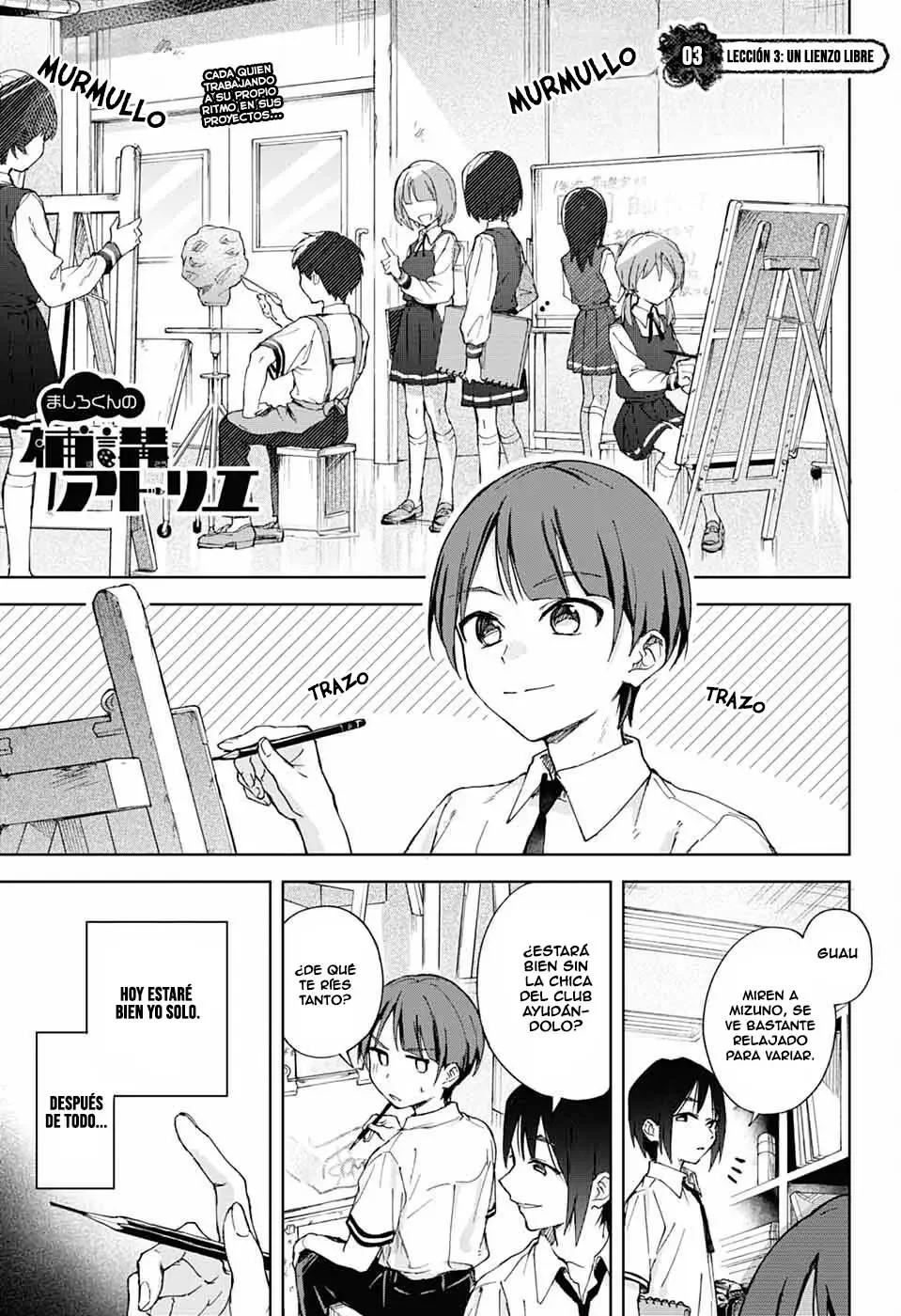El taller de conferencias suplementarios de Mashiro-kun Capítulo 3 - página 3