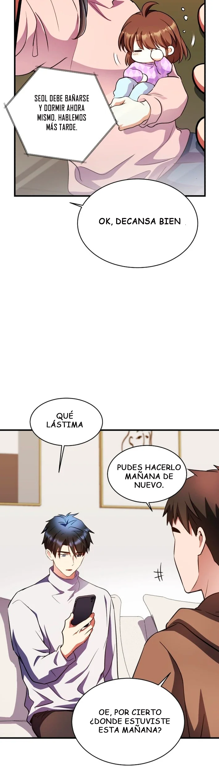 Incluso un ser supremo es papá por primera vez Capítulo 36 - página 3