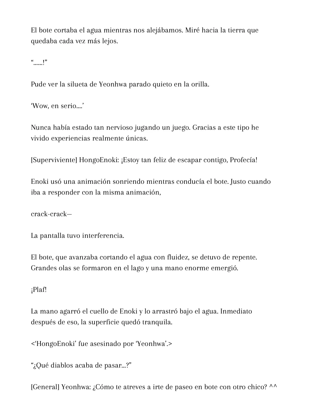 Soy solo un extra, pero un asesino me está persiguiendo Capítulo 25 - página 6