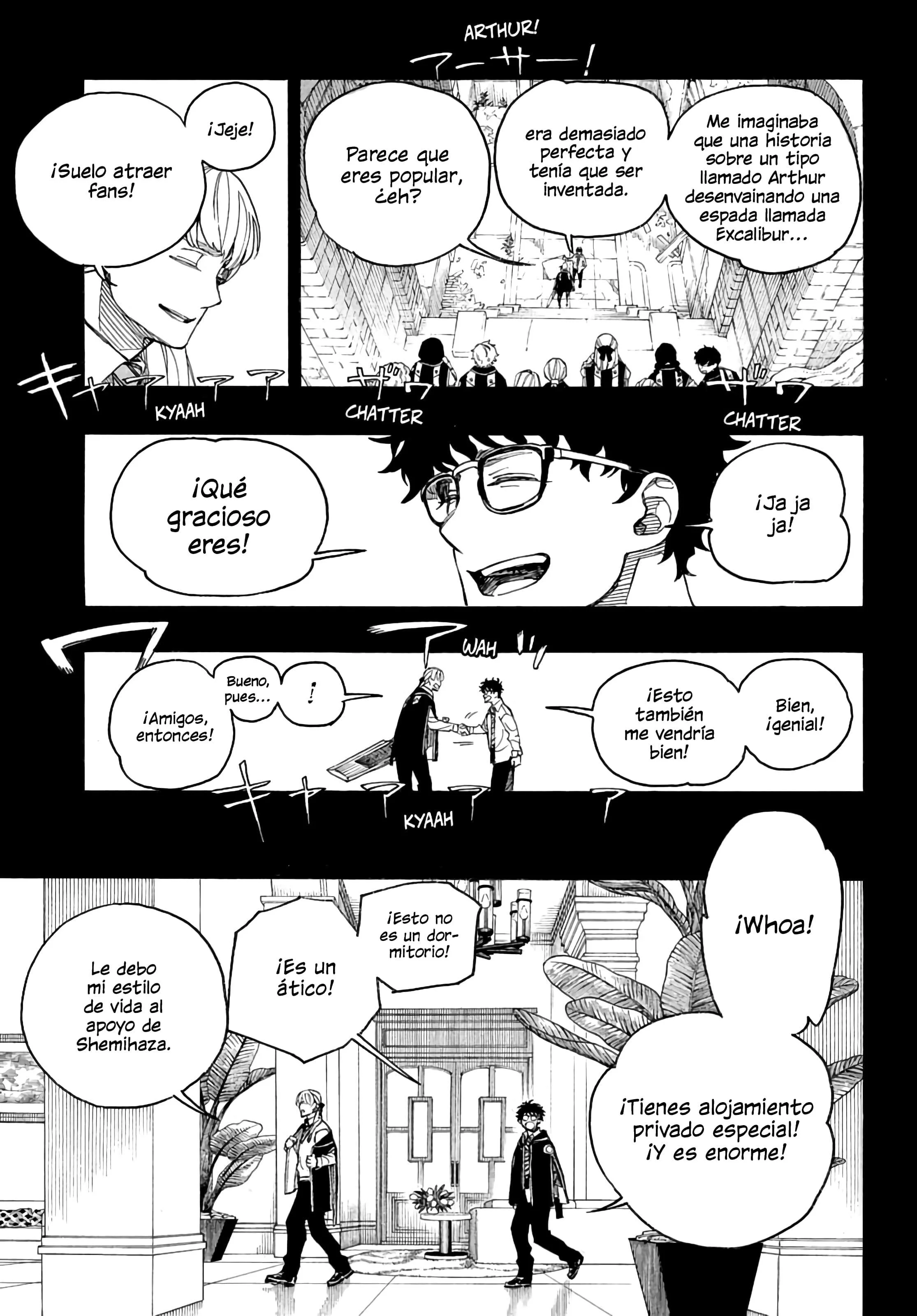 Ao No Exorcist Capítulo 168 - página 17