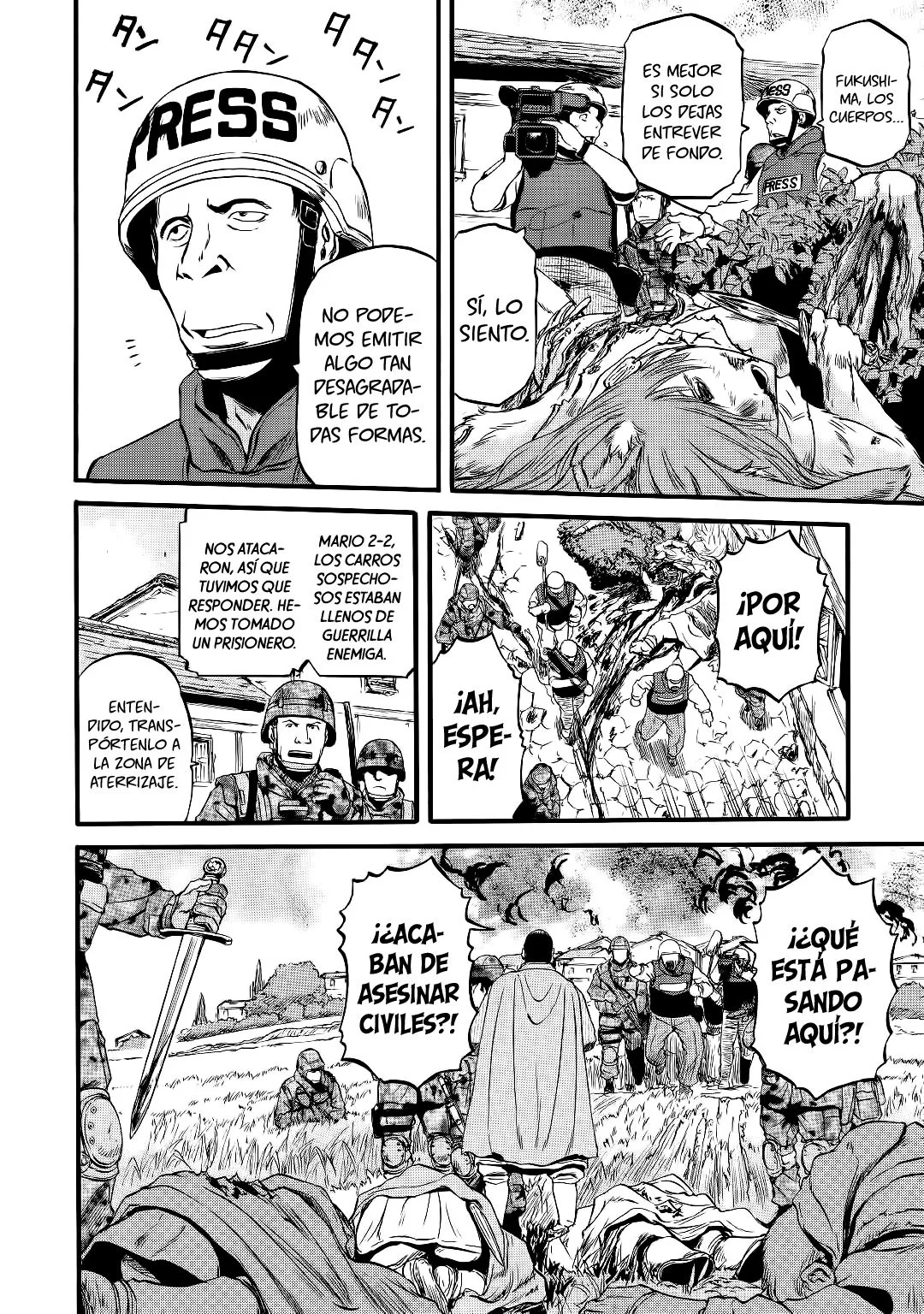 Gate: ¡Así lucharon allí las Fuerzas de Autodefensa de Japón! Capítulo 87 - página 16