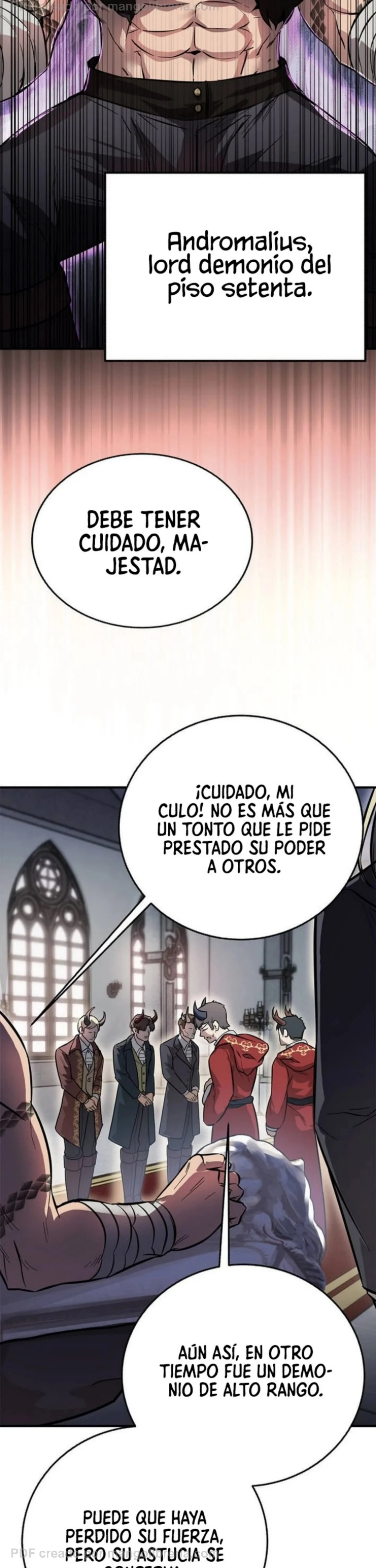 Me convertí en el amo del rey demonio más débil Capítulo 6 - página 36