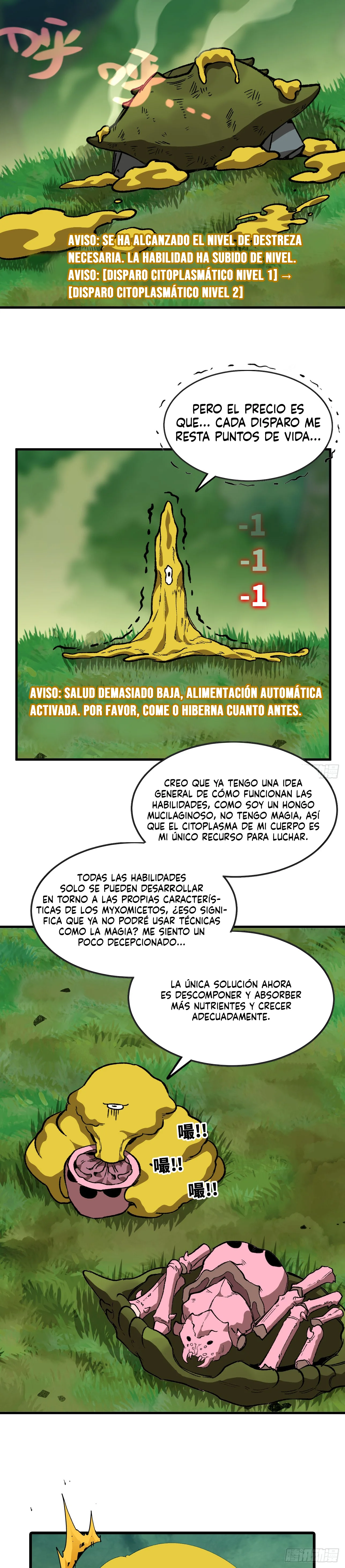Yo, solo, como un hongo mucilaginoso Capítulo 6 - página 59