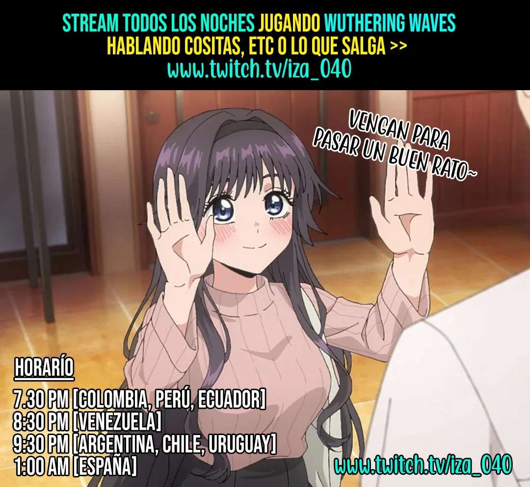 Alya-san, quien se sienta a mi lado, a veces susurra cosas dulces en ruso. Capítulo 76 - página 18