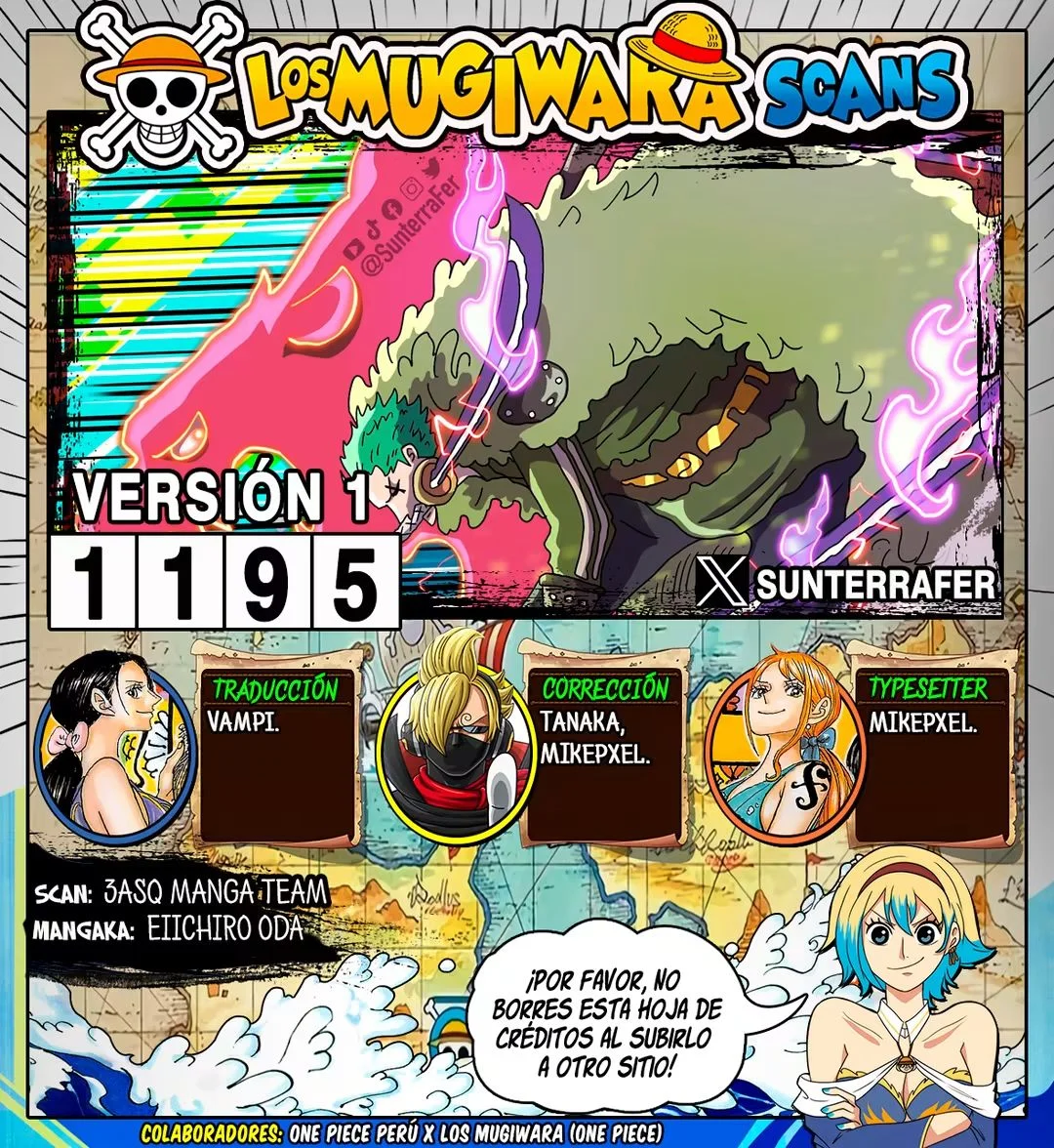 One Piece Capítulo 1195 - página 1