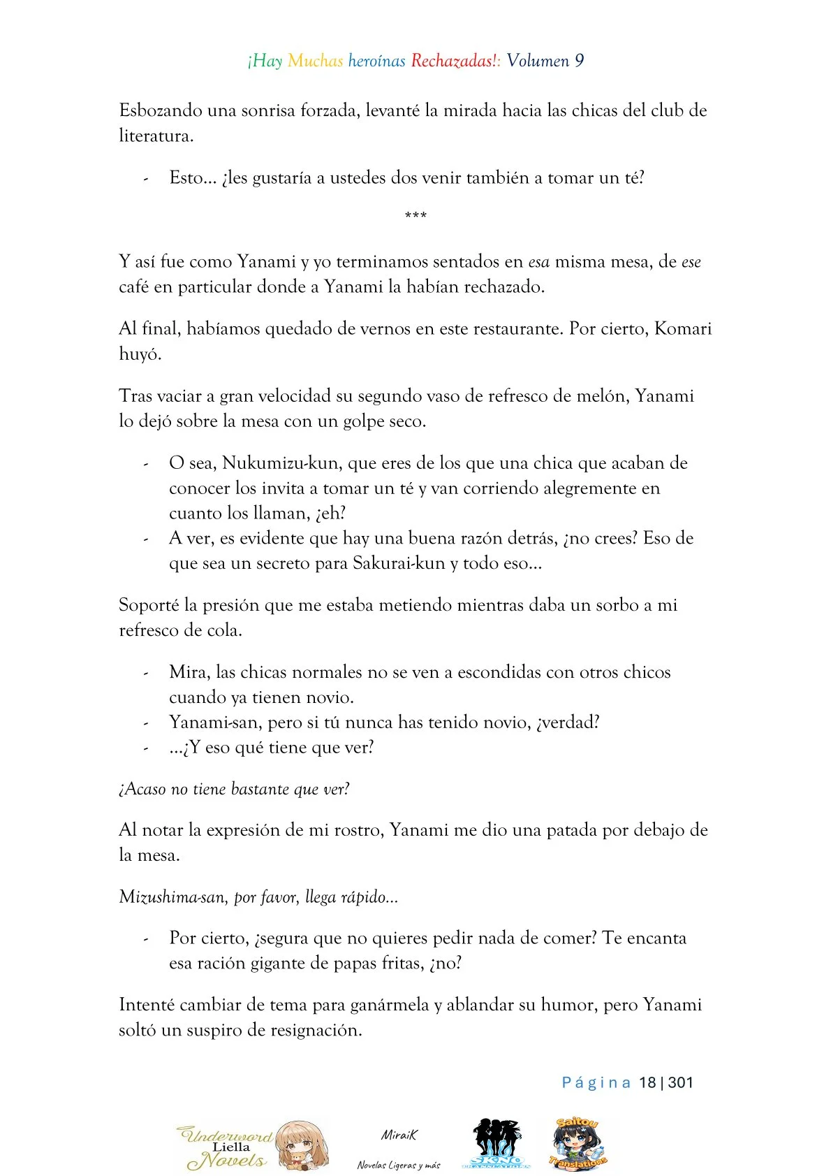 Makeine: Too Many Losing Heroines! Capítulo 9.1 - página 16