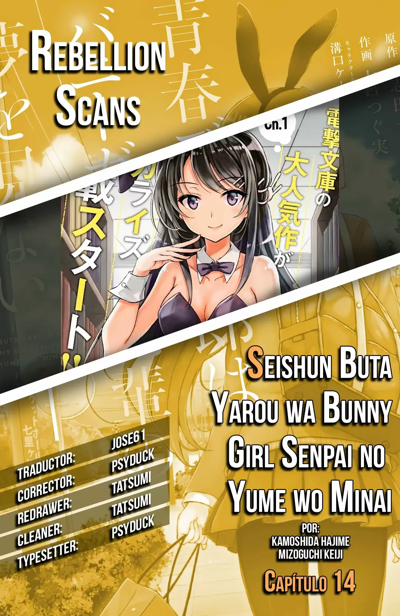 Seishun Buta Yarou wa Bunny Girl Senpai no Yume wo Minai Capítulo 14 - página 1