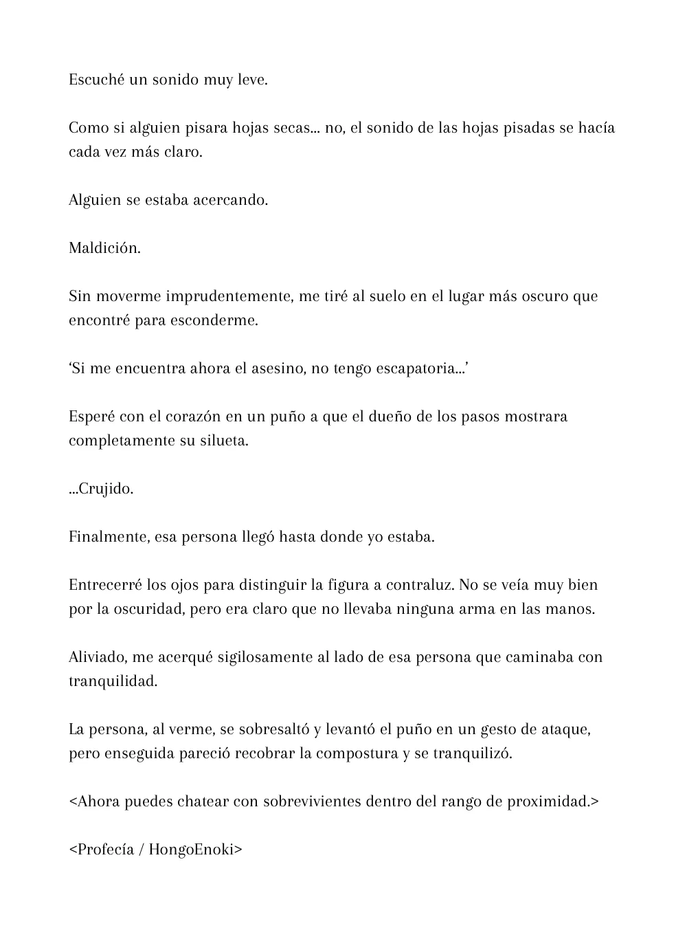 Soy solo un extra, pero un asesino me está persiguiendo Capítulo 24 - página 7