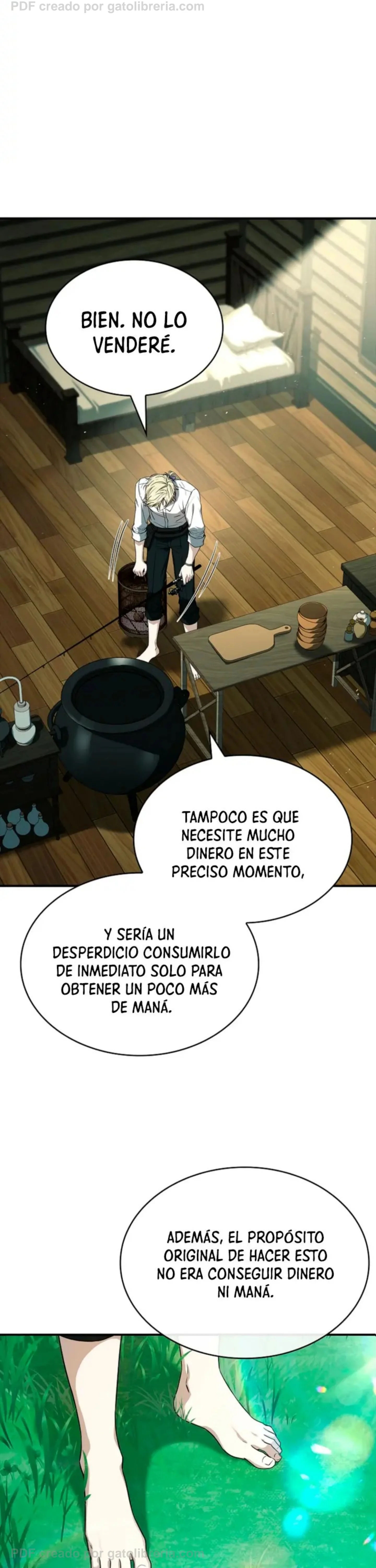 No me interesa ser el sucesor; mejor me dedicaré a sanar. Capítulo 26 - página 3