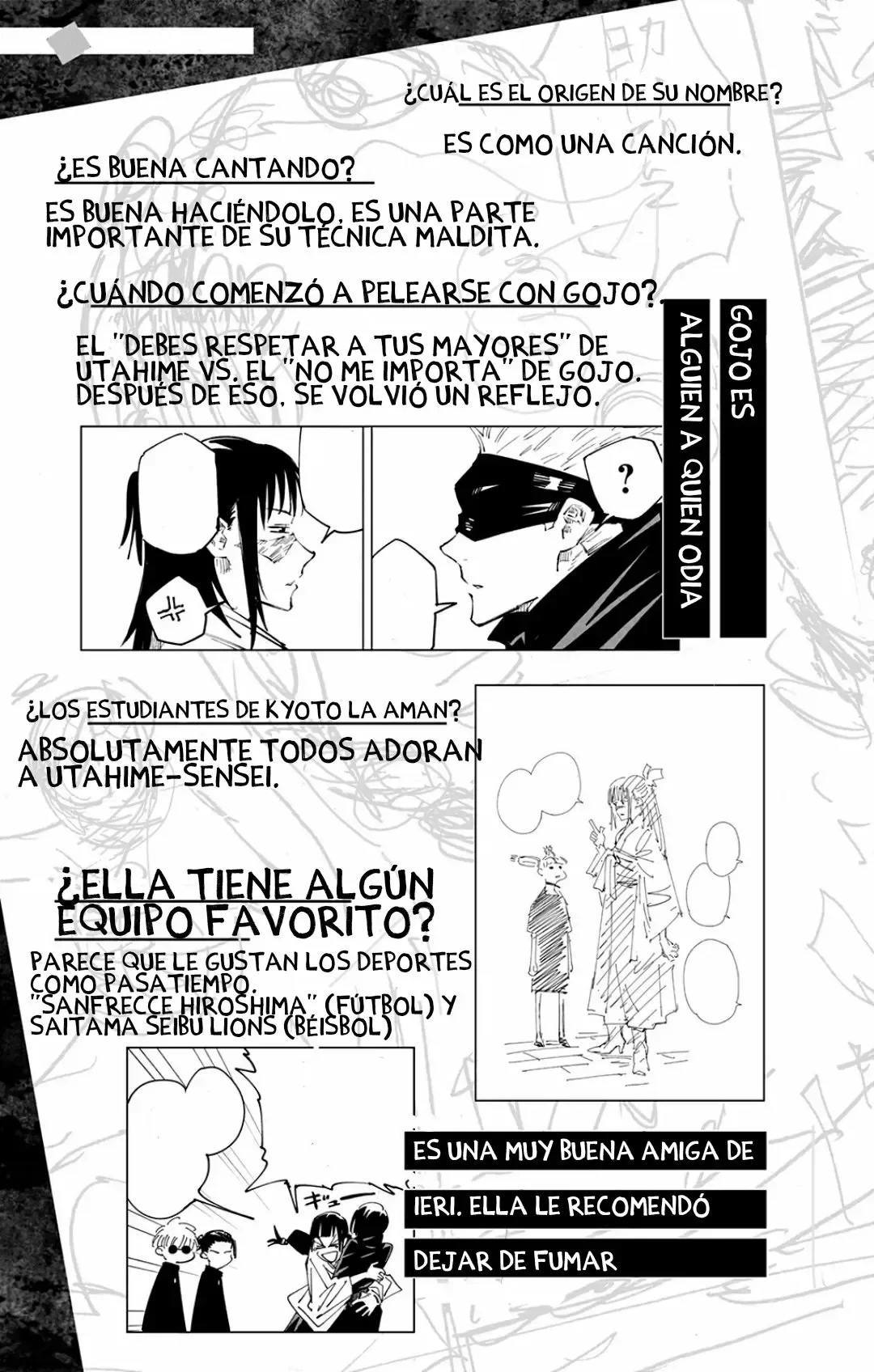 Jujutsu Kaisen: FANBOOK OFICIAL Capítulo 1 - página 52