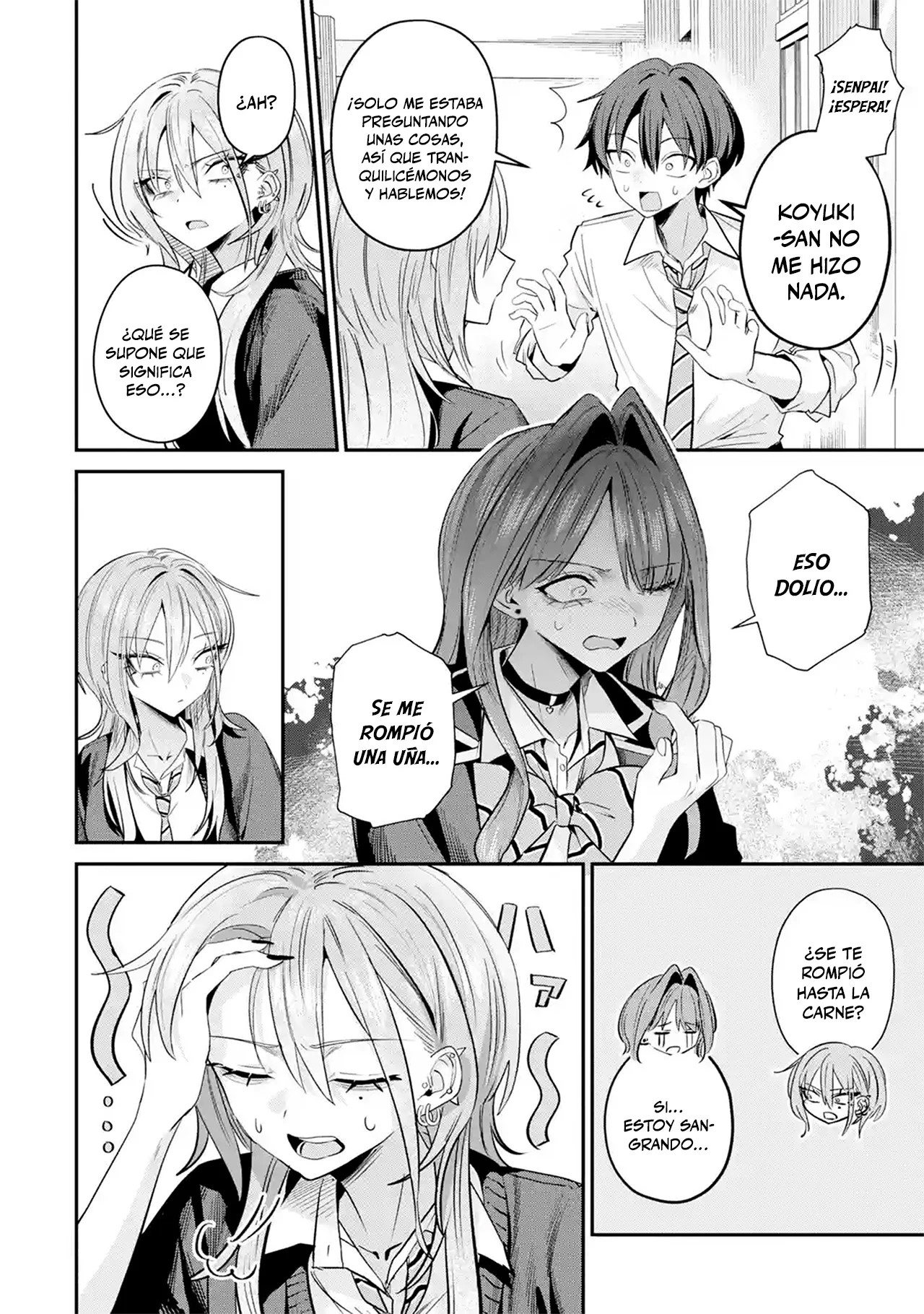 Haimiya-senpai wa Kowakute Kawaii Capítulo 32 - página 4