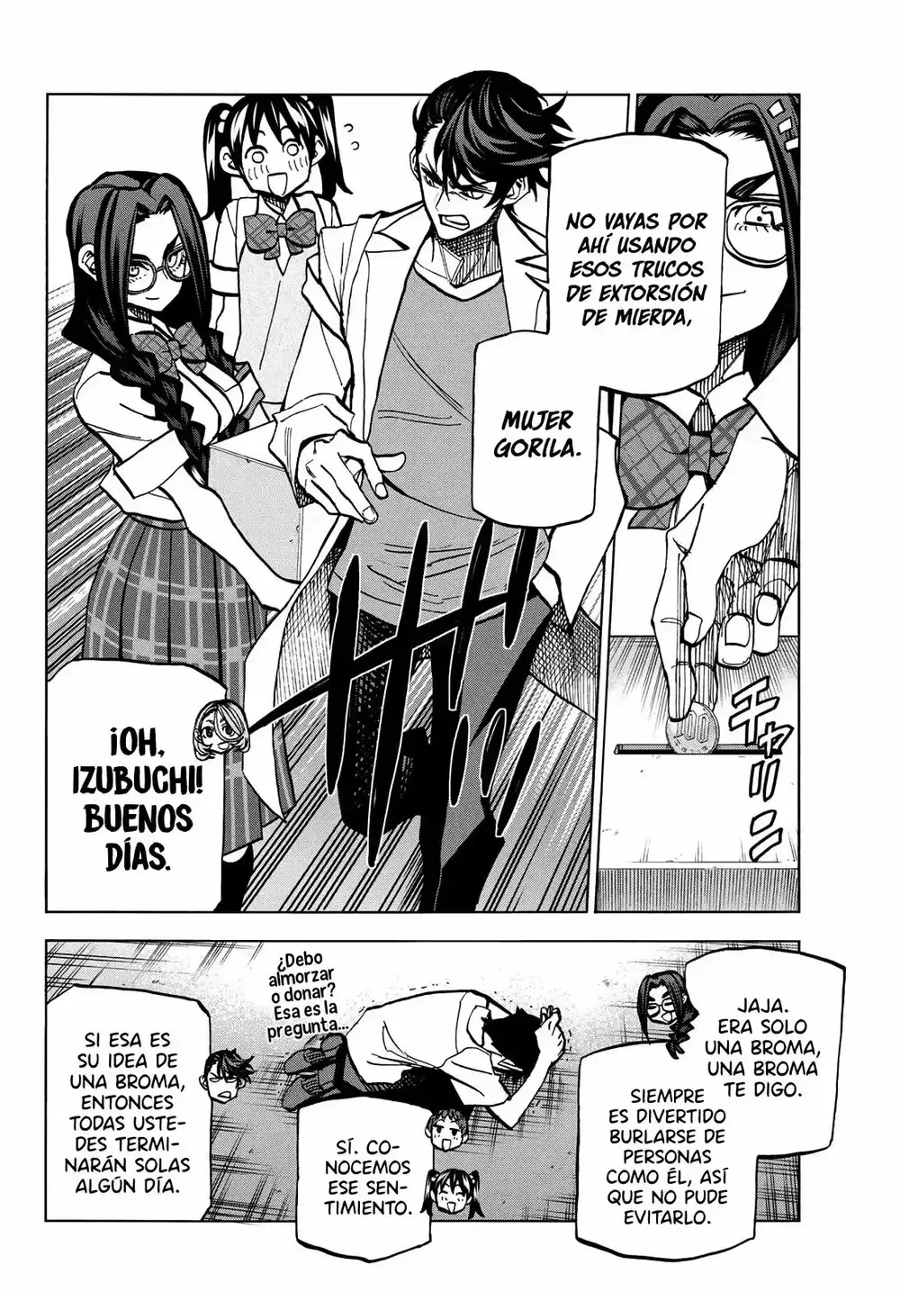 Ponkotsu Fuukiiin to Skaato take ga Futekisetsu na JK no Hanashi Capítulo 8 - página 11