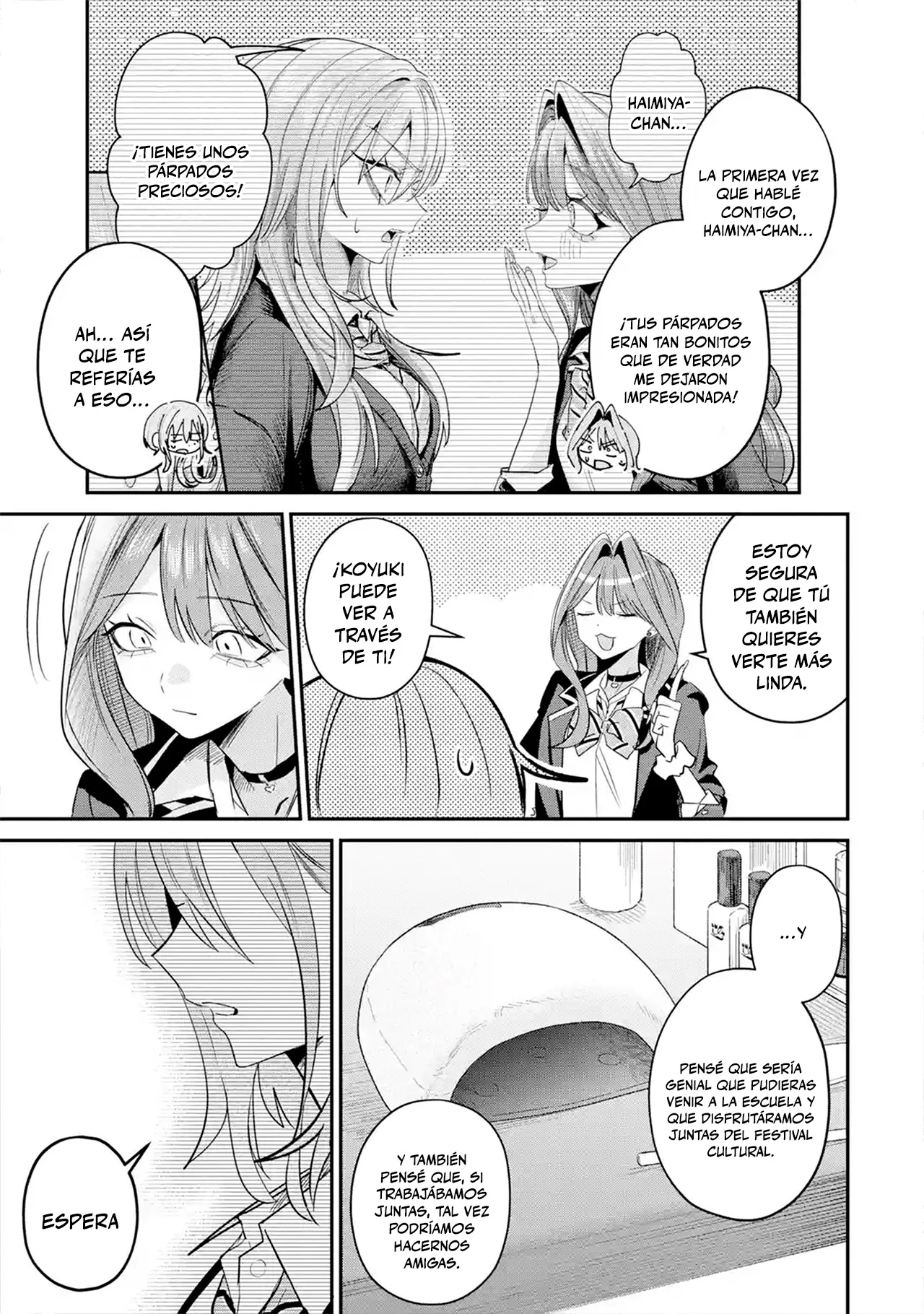 Haimiya-senpai wa Kowakute Kawaii Capítulo 33 - página 7