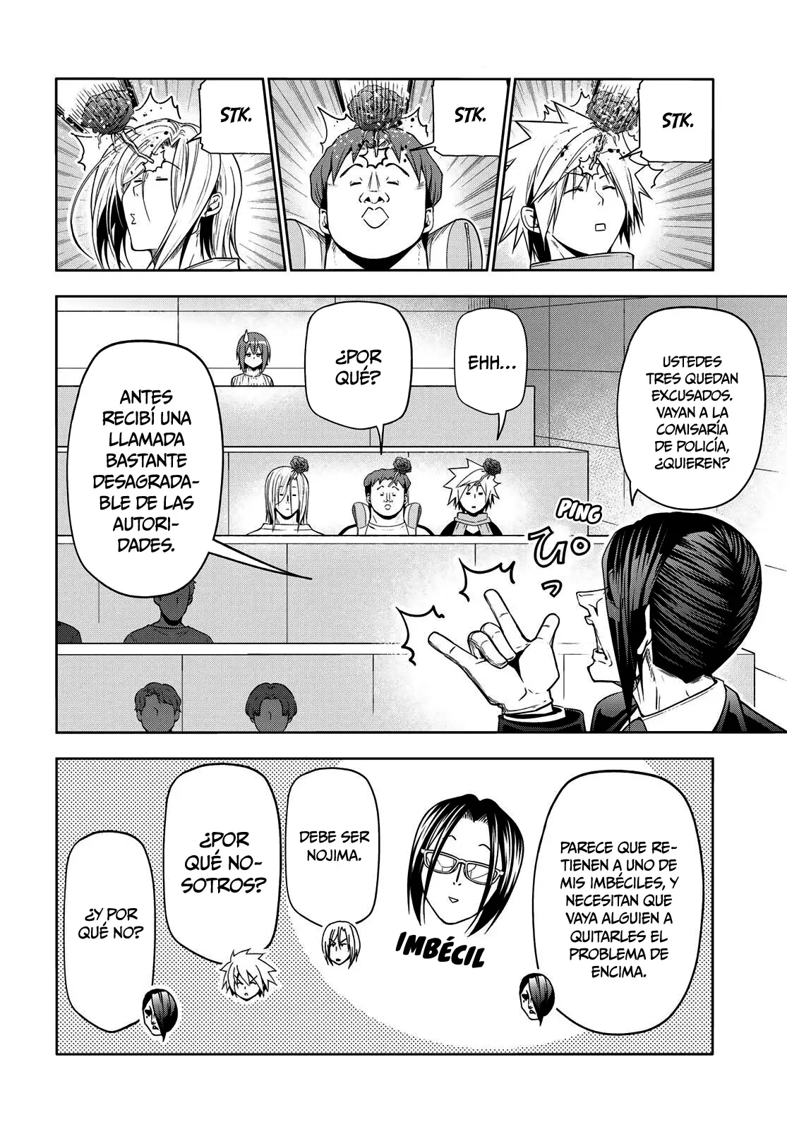 Grand Blue Capítulo 111 - página 18