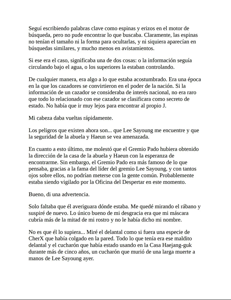 El cazador quiere vivir tranquilamente Capítulo 9 - página 9