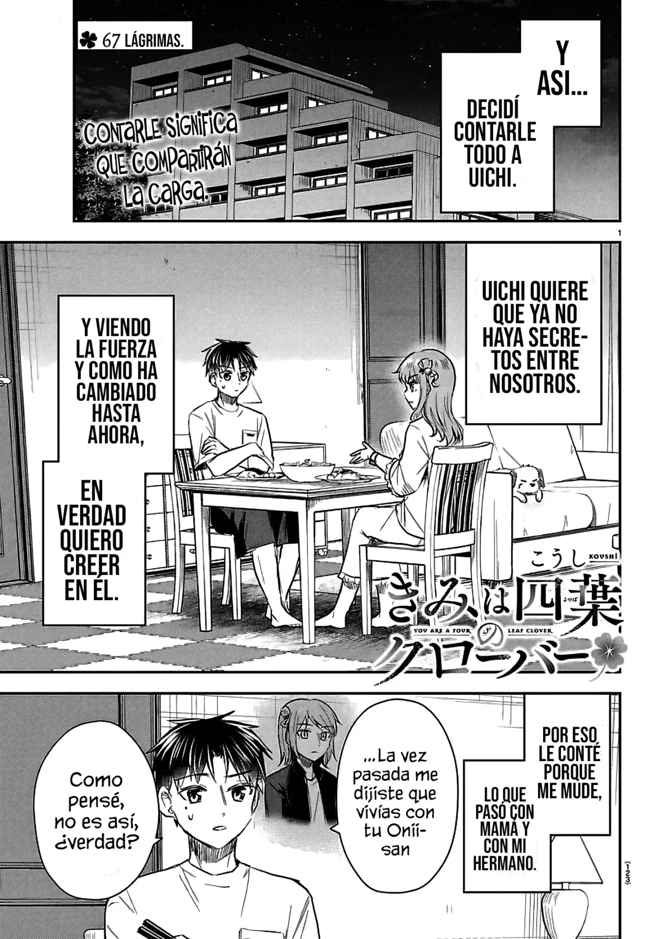 Kimi wa yotsuba no clover Capítulo 67 - página 4