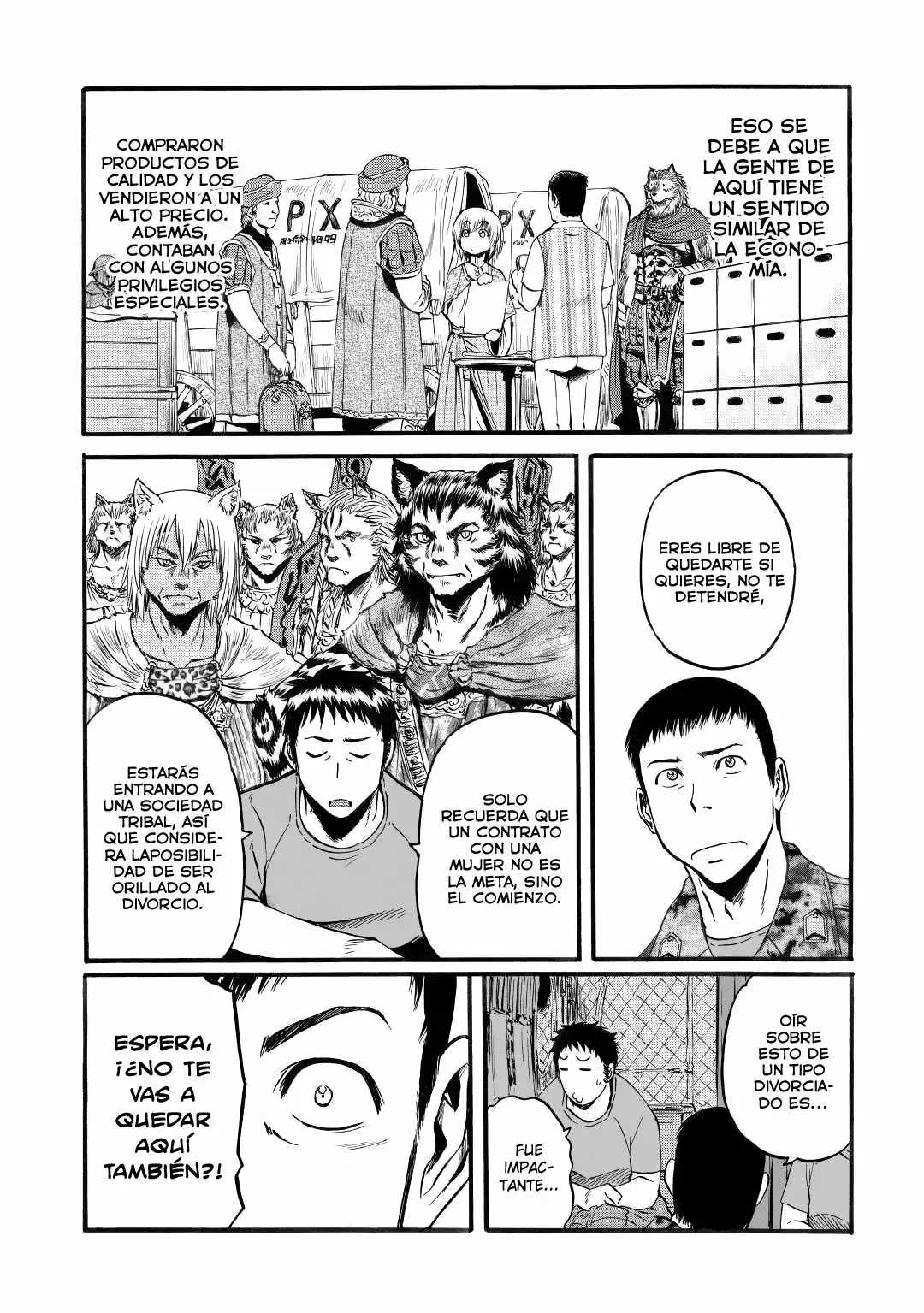Gate: ¡Así lucharon allí las Fuerzas de Autodefensa de Japón! Capítulo 96 - página 10
