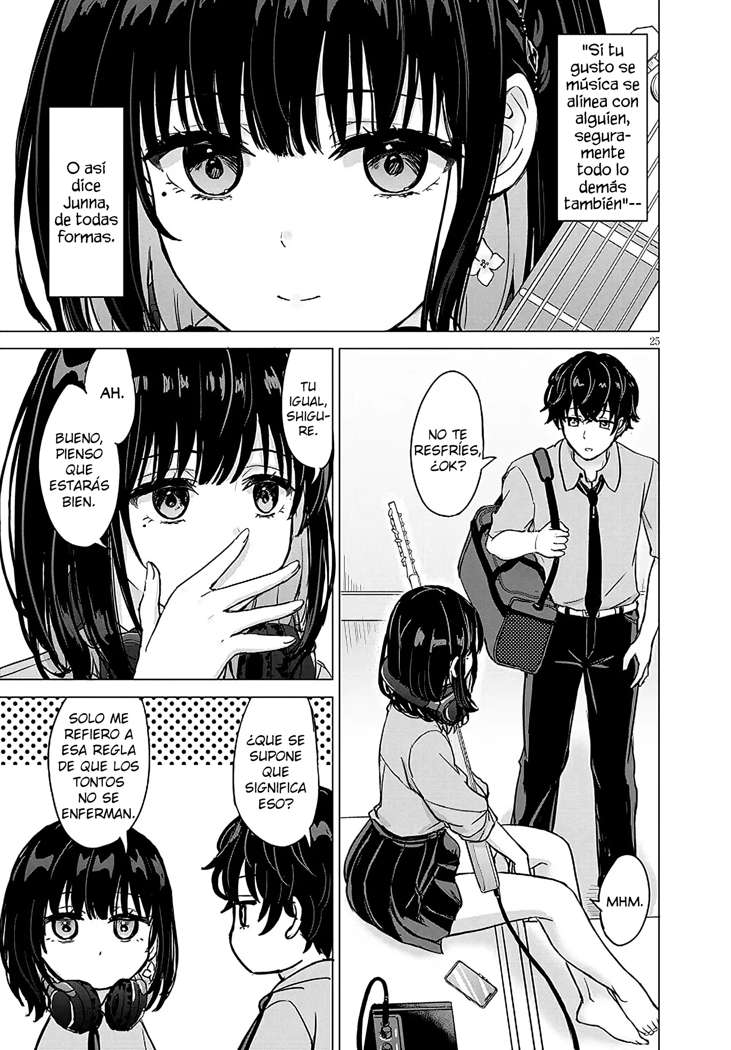 Amamori Junna wa Shitsudo ga Takai Capítulo 2 - página 26