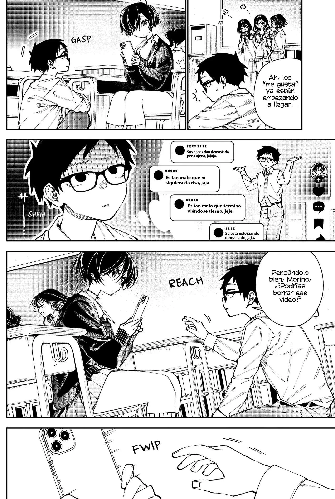 Morino-san No Me Deja En Paz Capítulo 5 - página 7