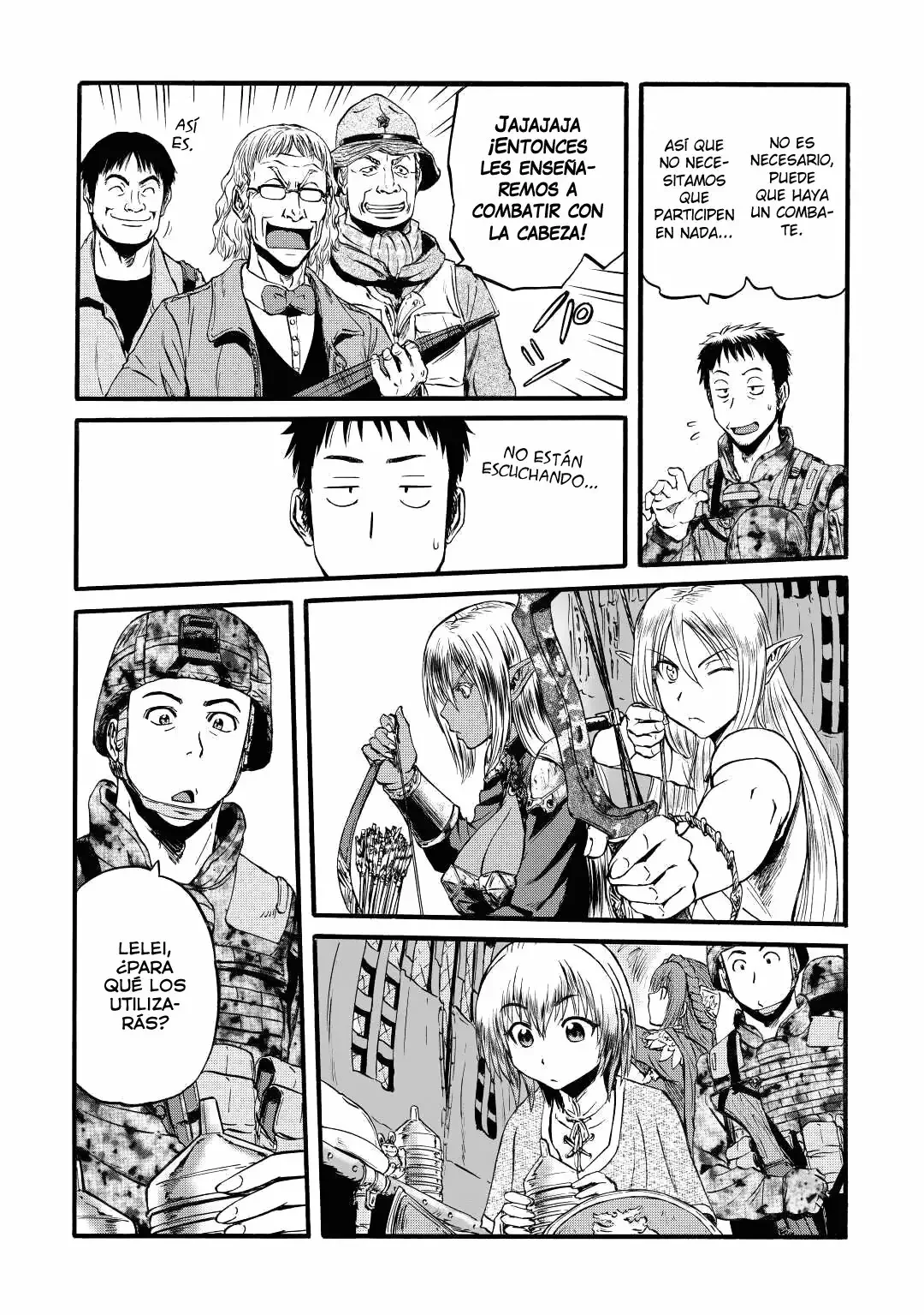 Gate: ¡Así lucharon allí las Fuerzas de Autodefensa de Japón! Capítulo 98 - página 13