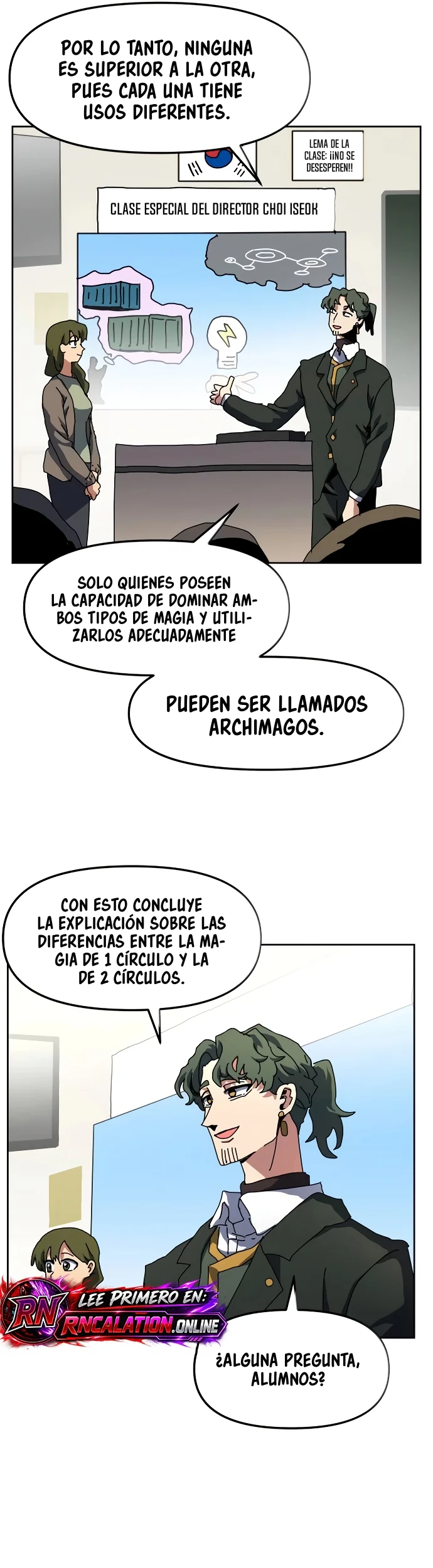 El Currículum Del Archimago Capítulo 47 - página 8