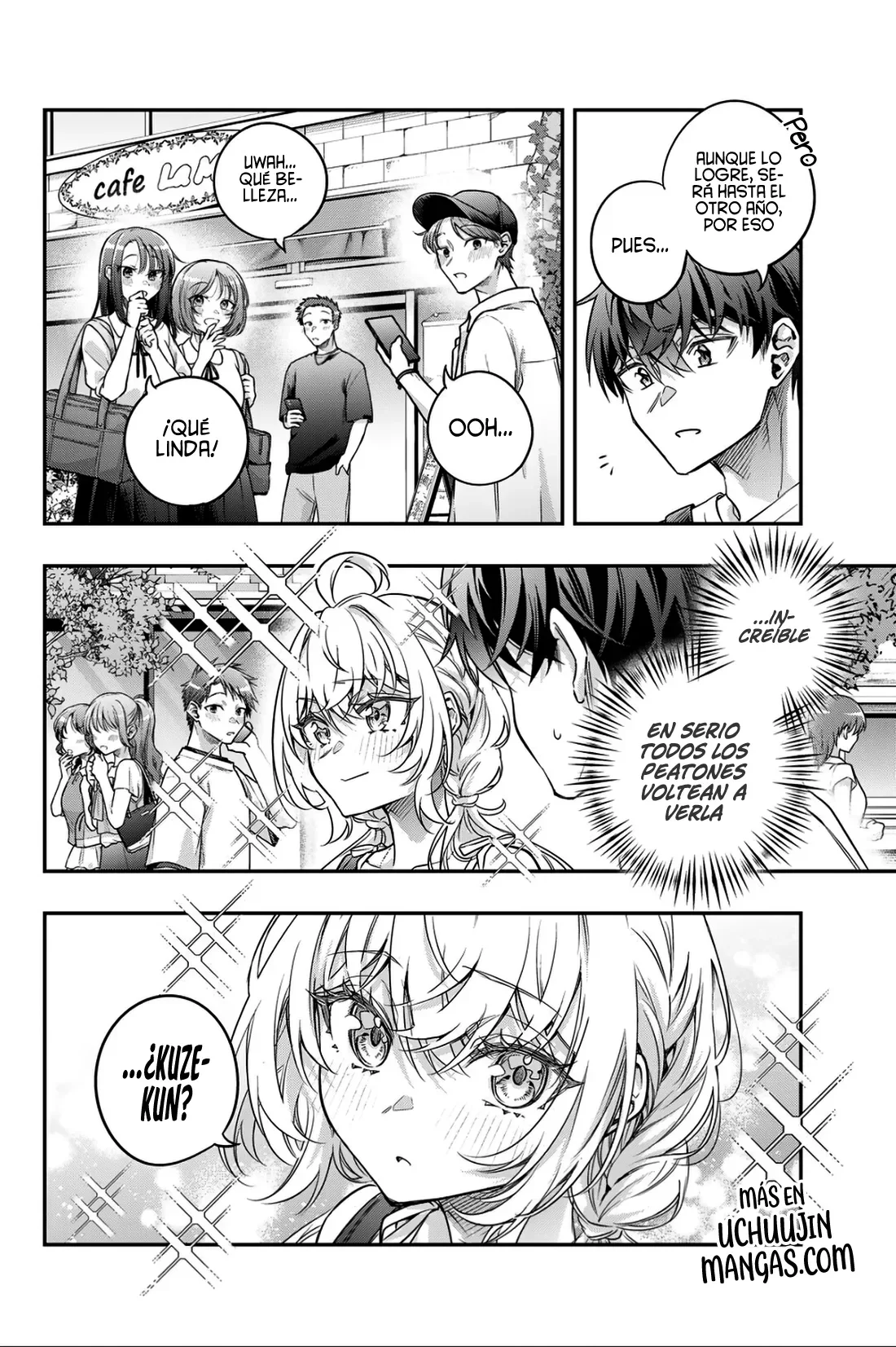 Alya-san, quien se sienta a mi lado, a veces susurra cosas dulces en ruso. Capítulo 86 - página 10