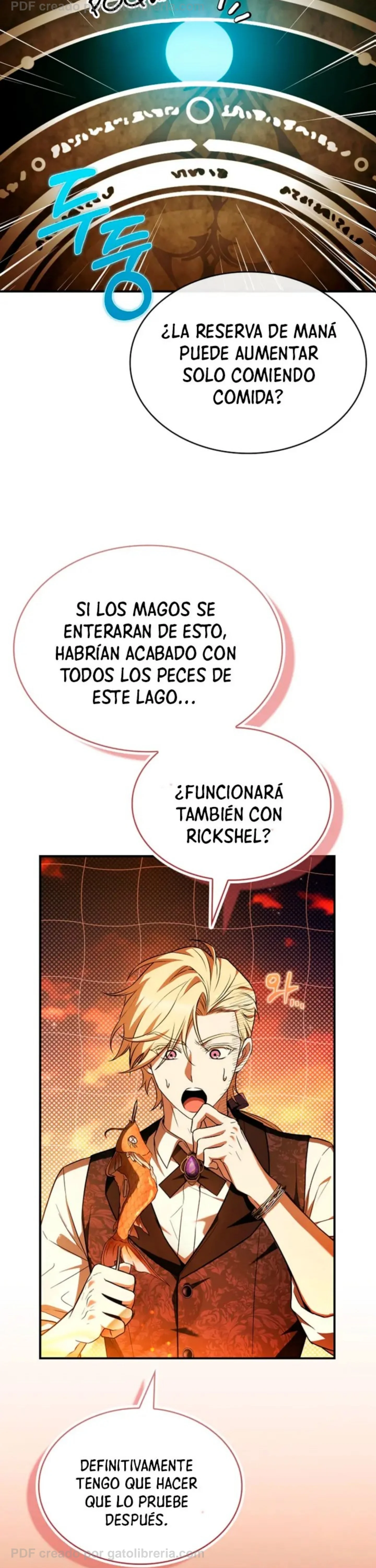 No me interesa ser el sucesor; mejor me dedicaré a sanar. Capítulo 23 - página 27