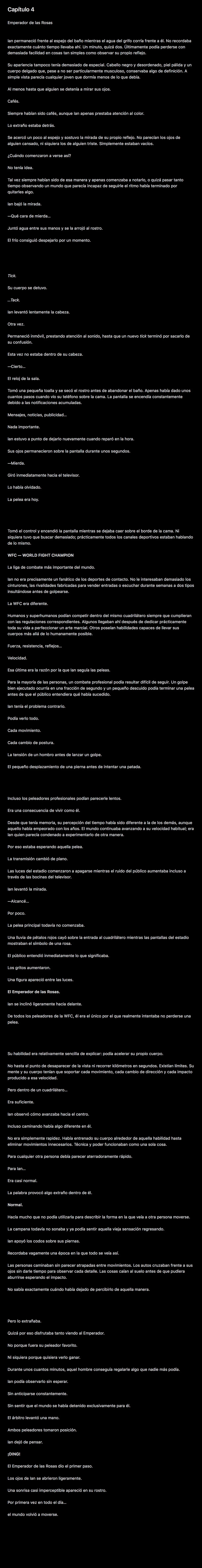 Crhono breaker Capítulo 4 - página 1