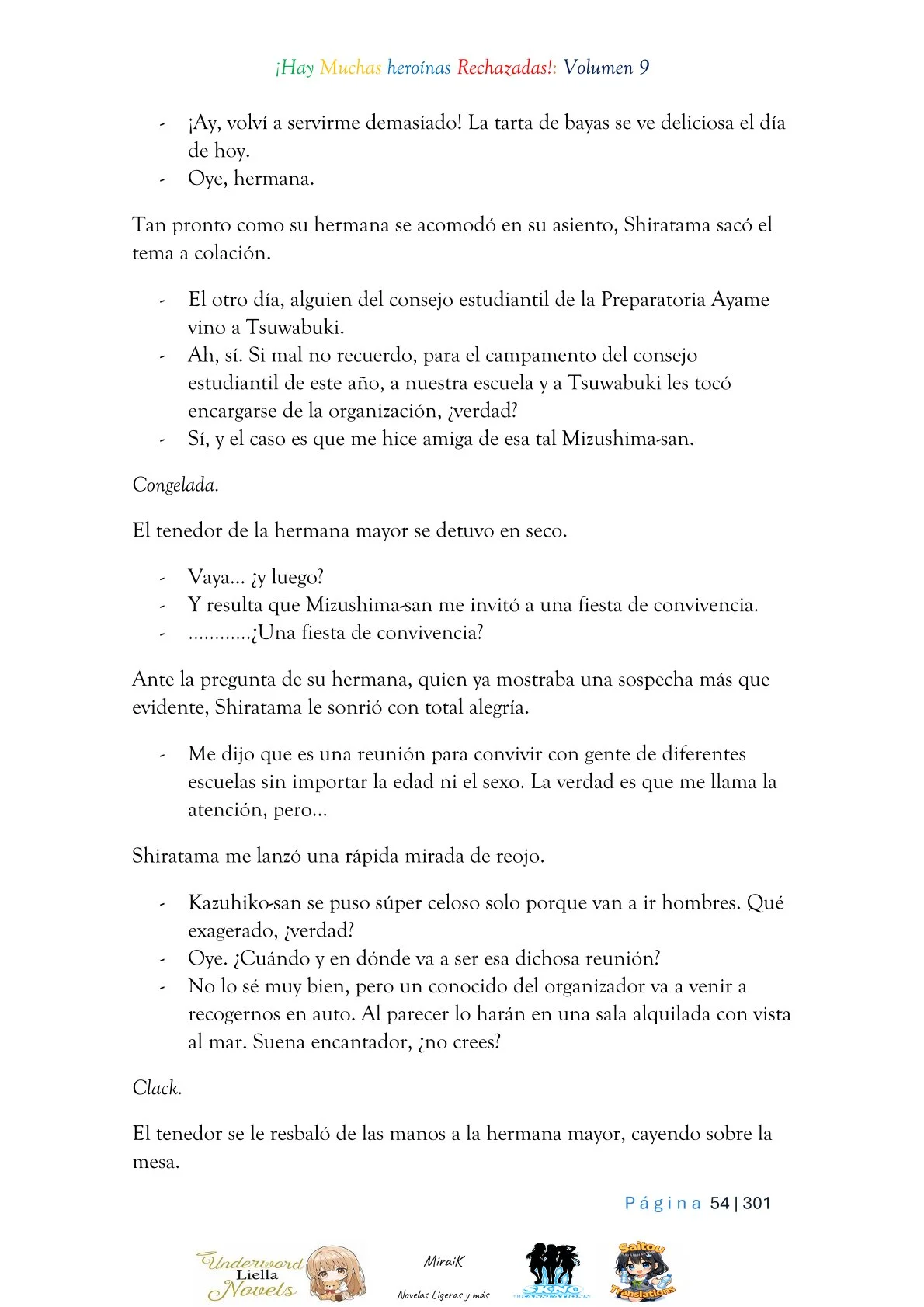 Makeine: Too Many Losing Heroines! Capítulo 9.1 - página 52