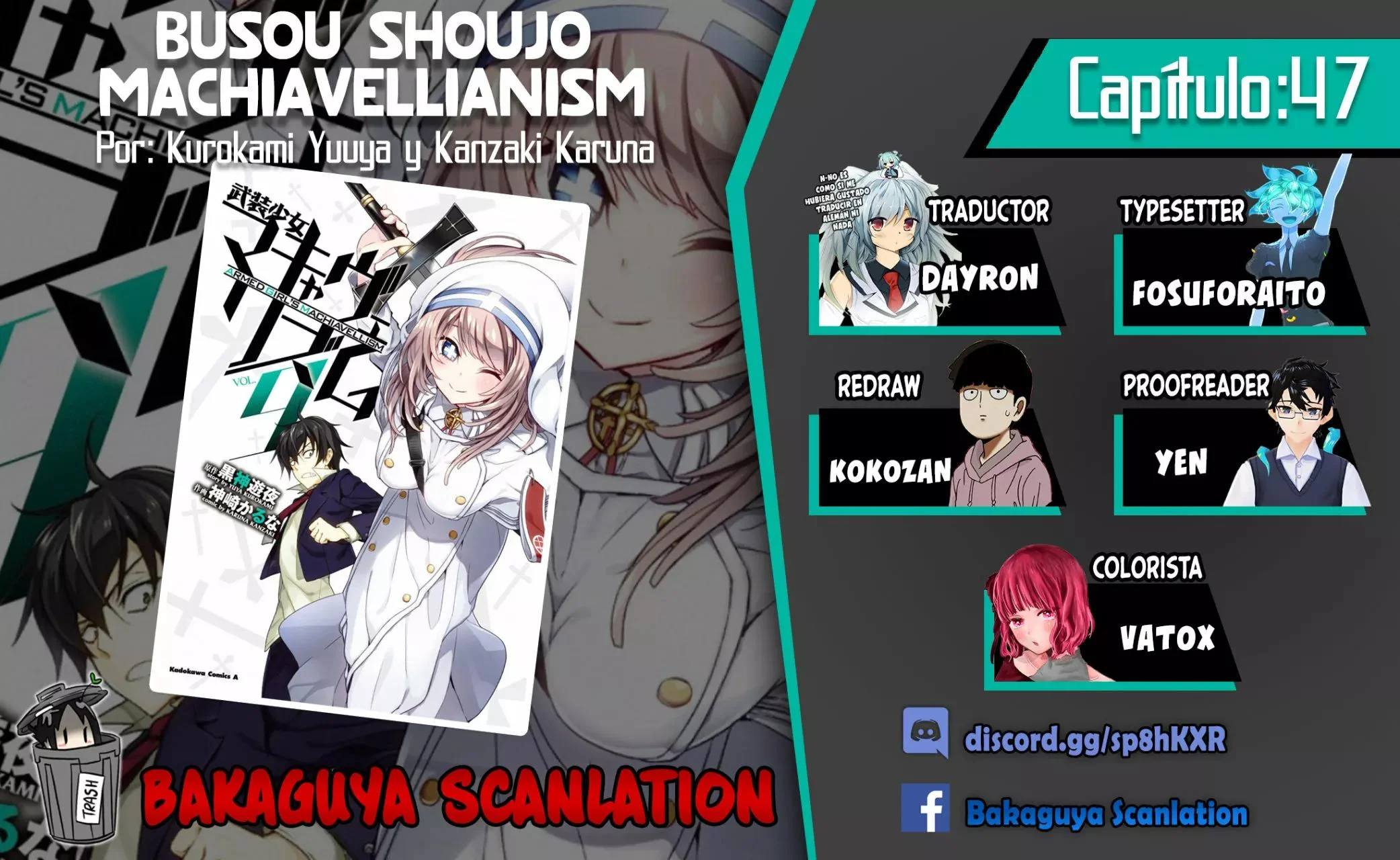 Busou Shoujo Machiavellism Capítulo 47 - página 1