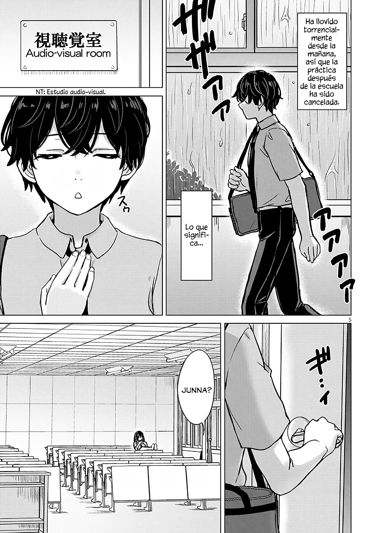 Amamori Junna wa Shitsudo ga Takai Capítulo 2 - página 6