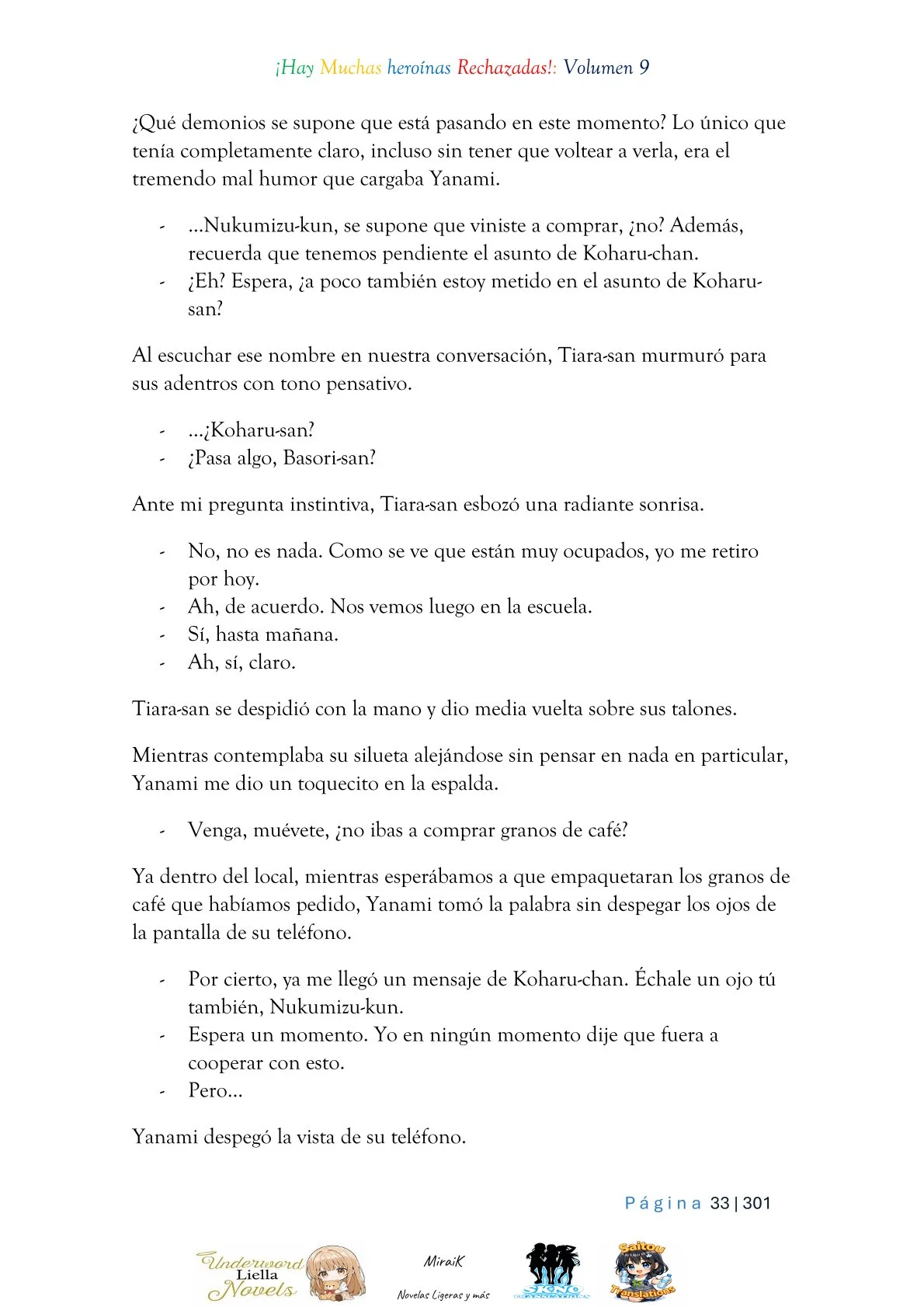 Makeine: Too Many Losing Heroines! Capítulo 9.1 - página 31