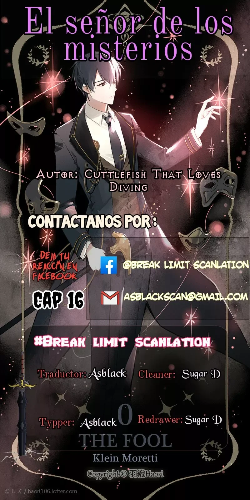 Señor de los Misterios [Remake] Capítulo 16 - página 1