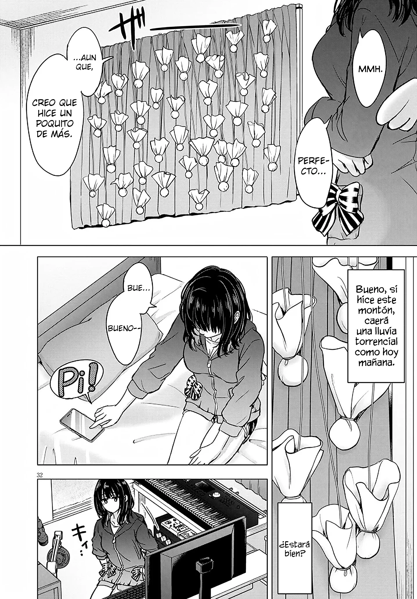 Amamori Junna wa Shitsudo ga Takai Capítulo 2 - página 33
