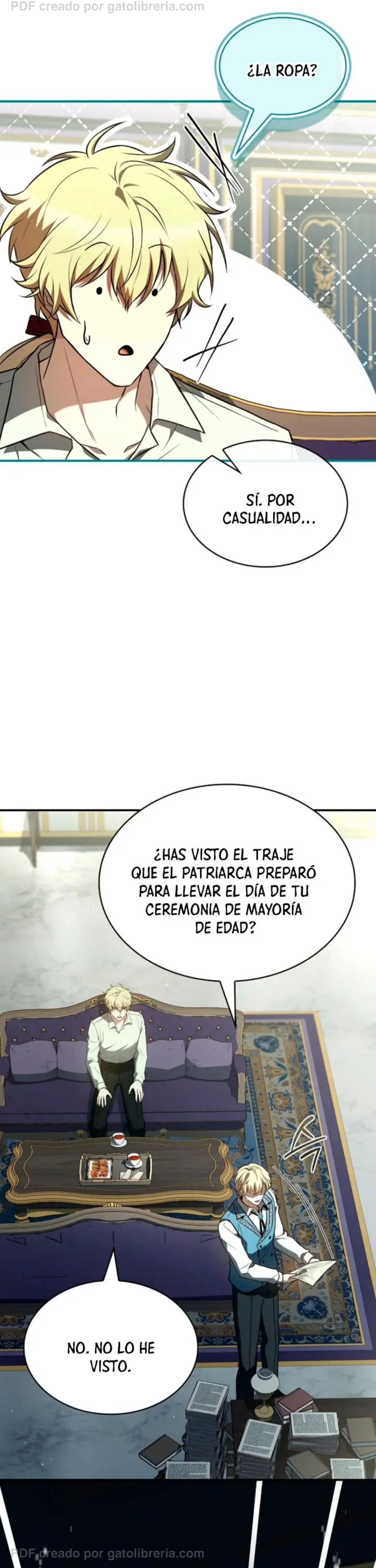 No me interesa ser el sucesor; mejor me dedicaré a sanar. Capítulo 14 - página 14
