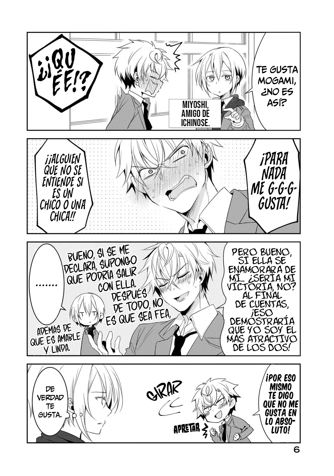 Mi novia es un galán, ¿¡y yo soy la heroína!? Capítulo 1 - página 8