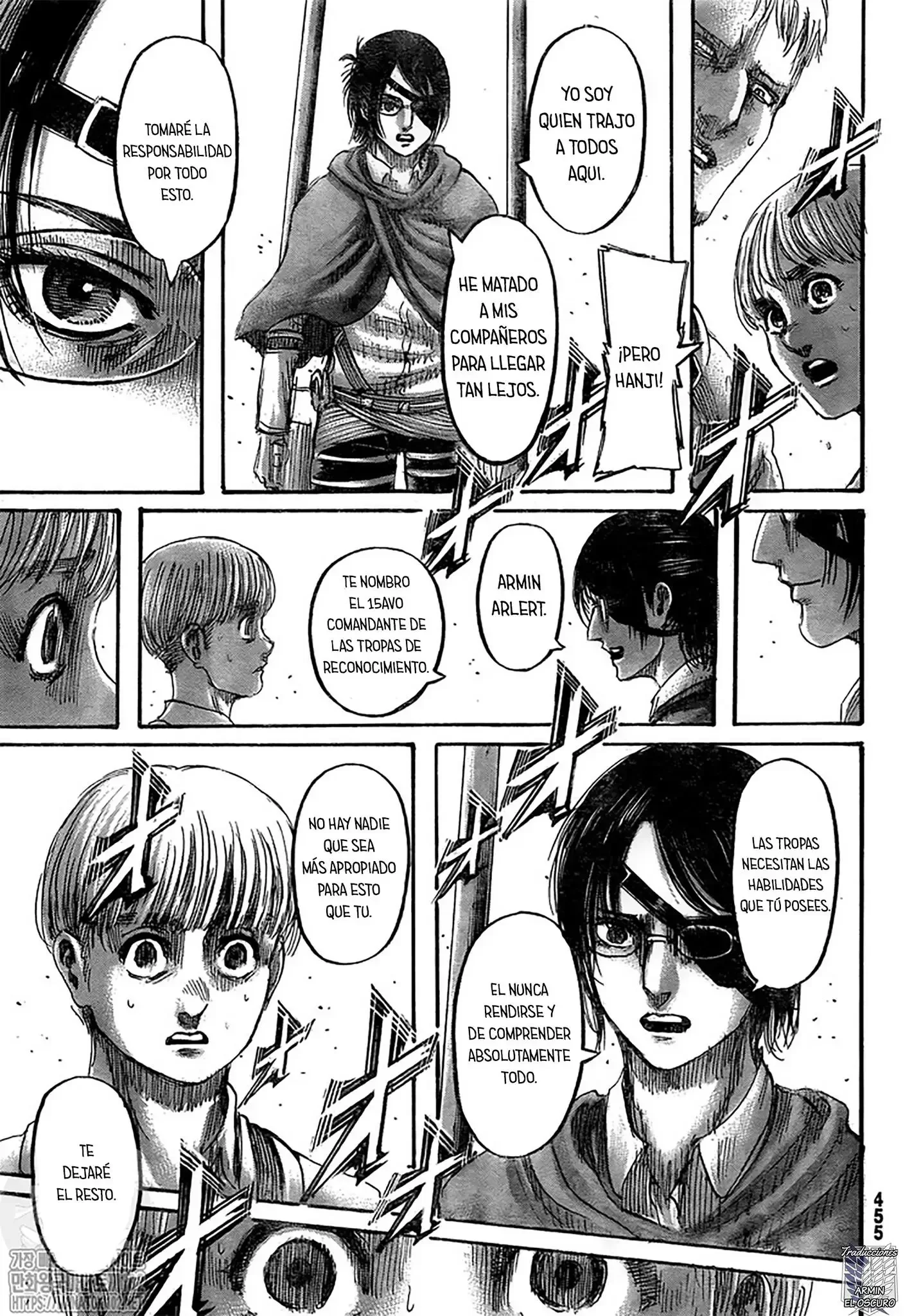 Shingeki no Kyojin Capítulo 132 - página 31