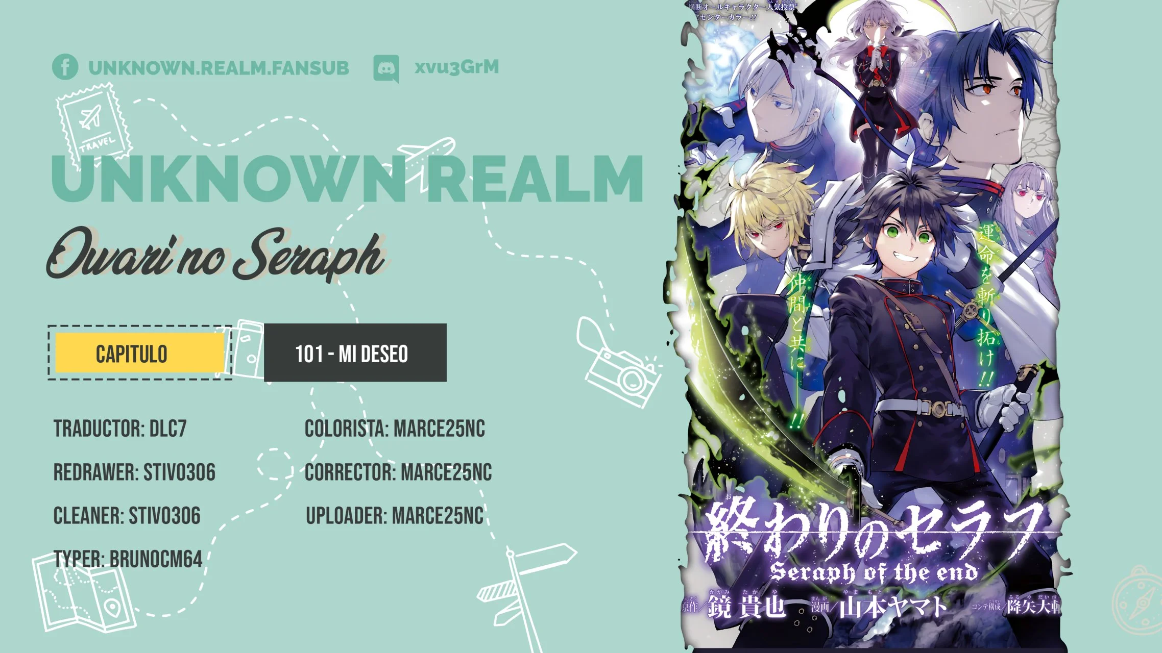 Owari no seraph Capítulo 101 - página 1