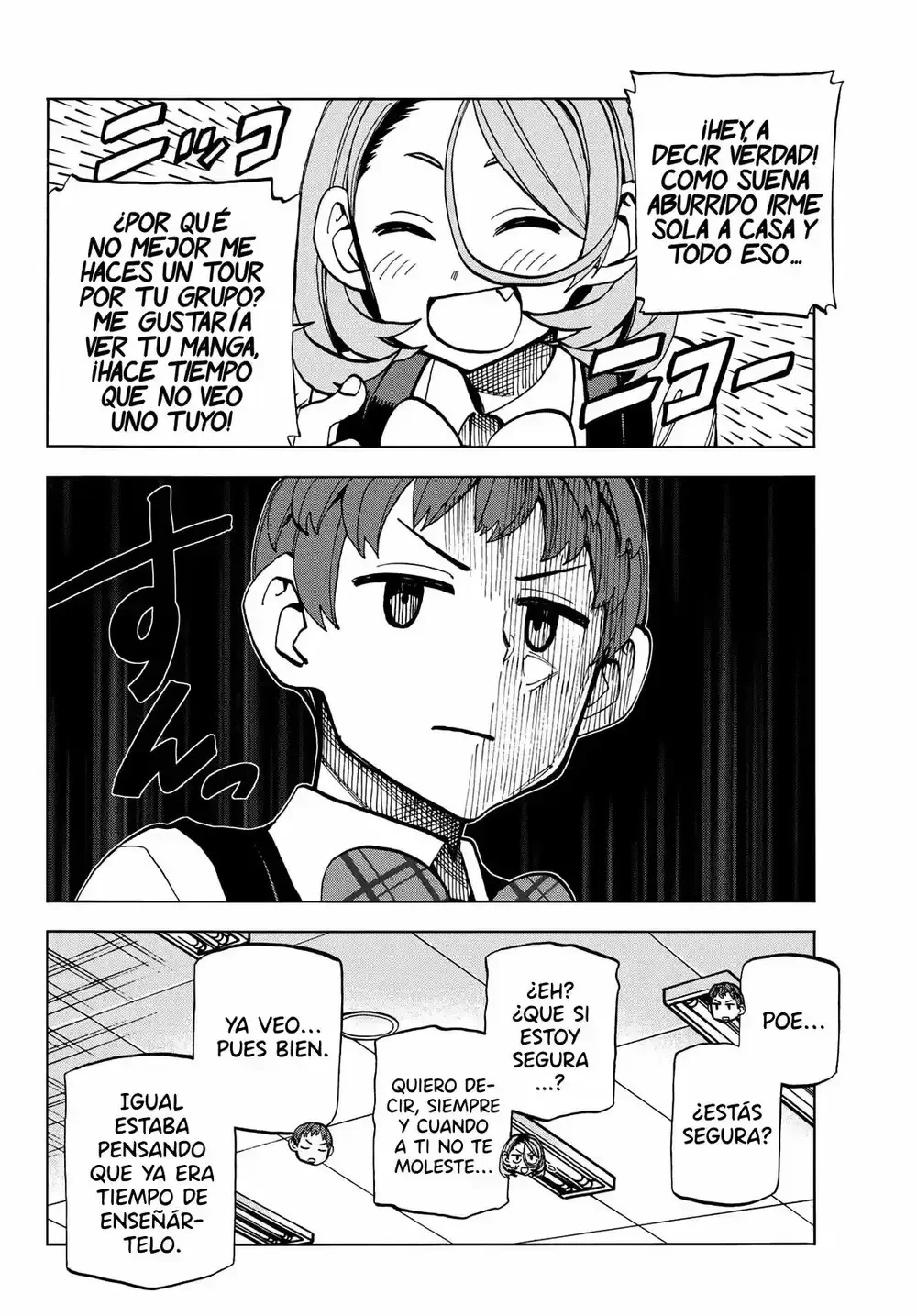 Ponkotsu Fuukiiin to Skaato take ga Futekisetsu na JK no Hanashi Capítulo 15 - página 4