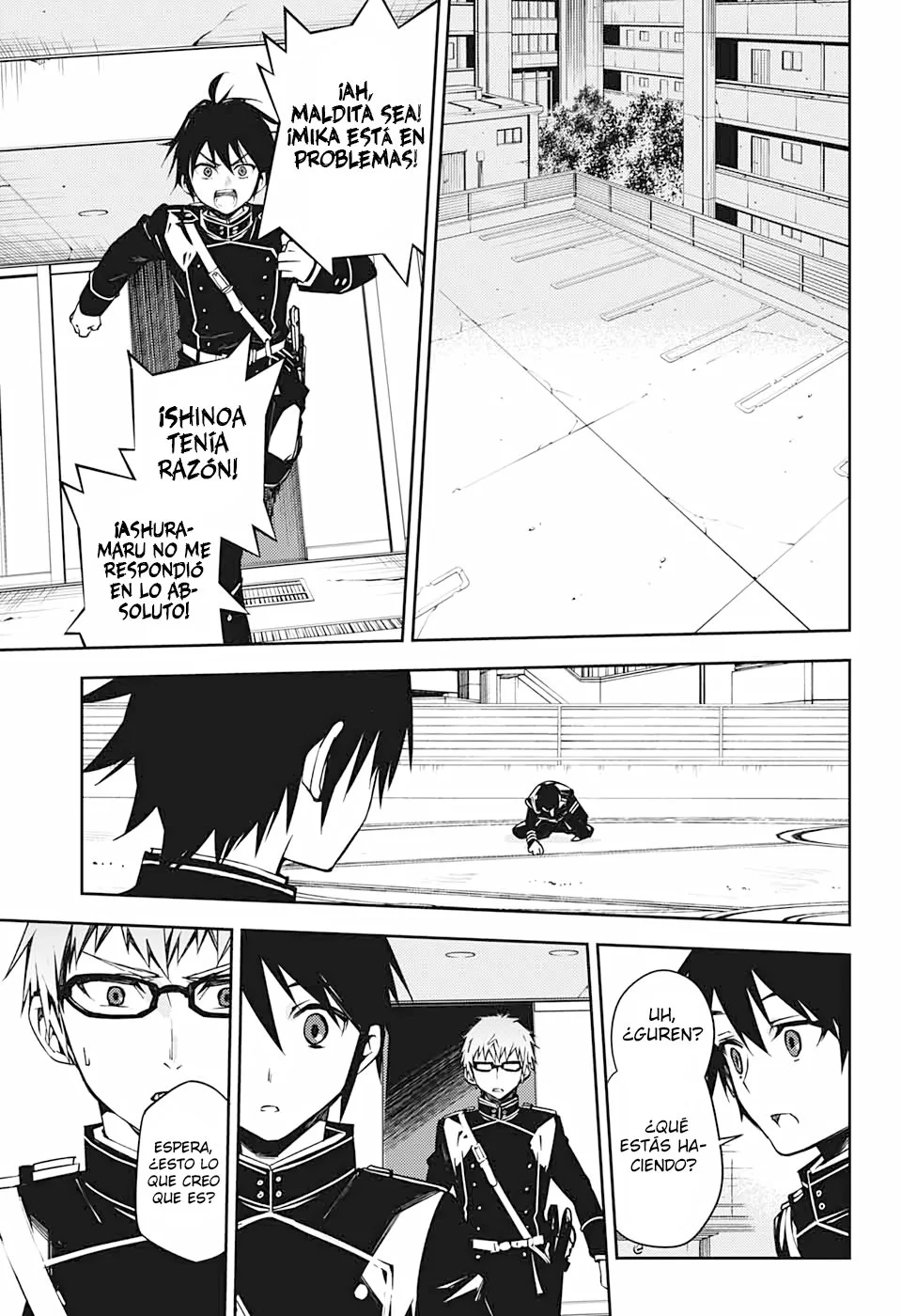 Owari no seraph Capítulo 100 - página 8