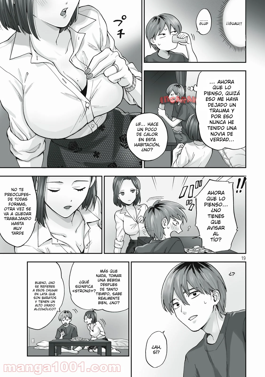 Hitodzuma no Kuchibiru ha Kan Chuuhai no Aji ga Shite Capítulo 1 - página 19