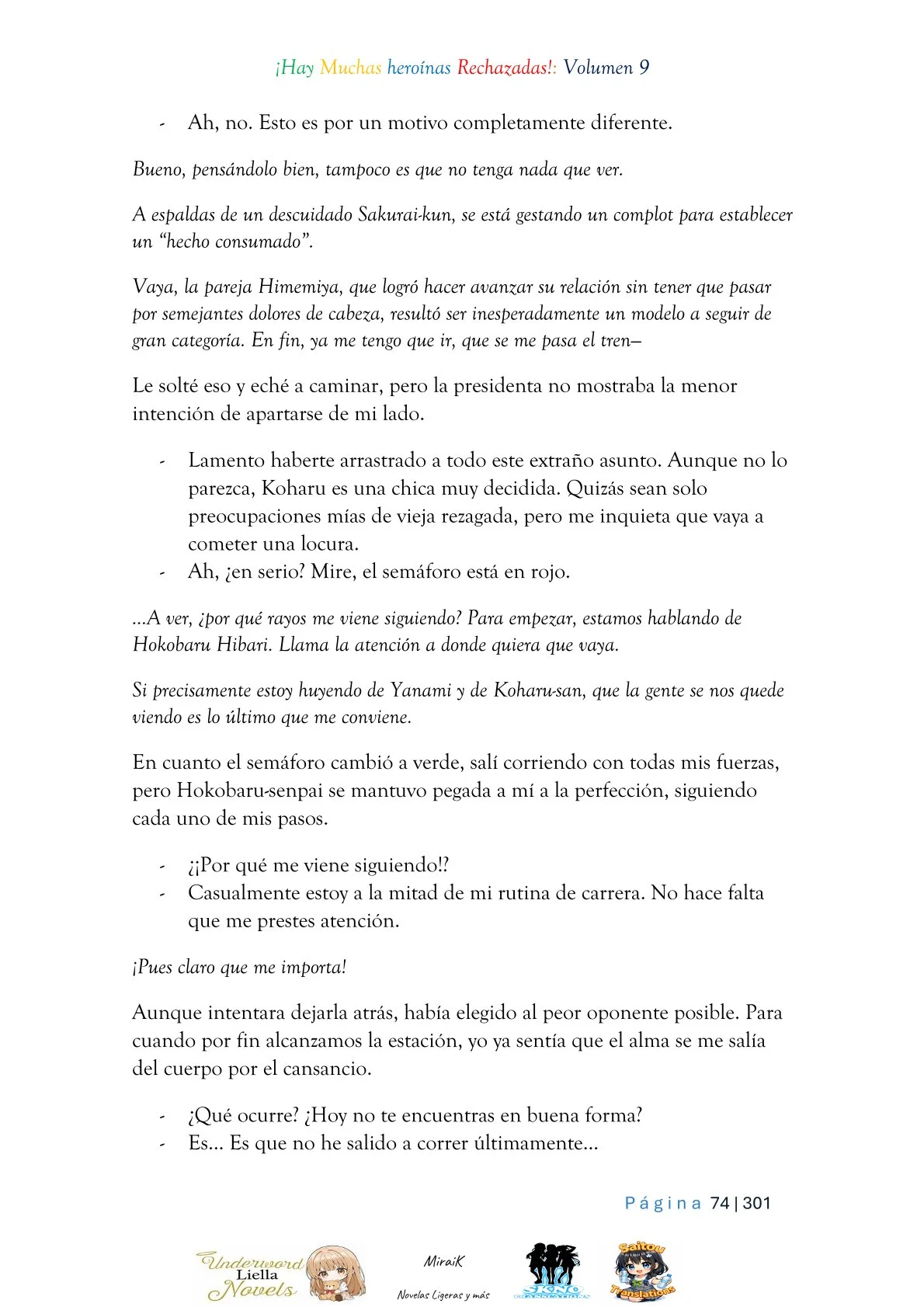 Makeine: Too Many Losing Heroines! Capítulo 9.2 - página 3